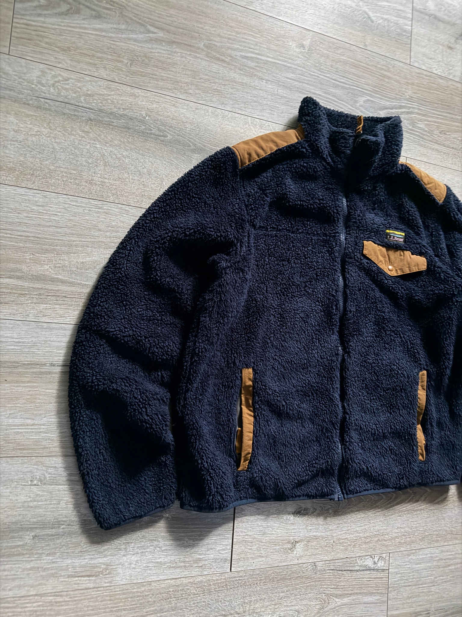 L.L.Bean Montain Pile Fleece Jacket Sherpa, миниатюра 5