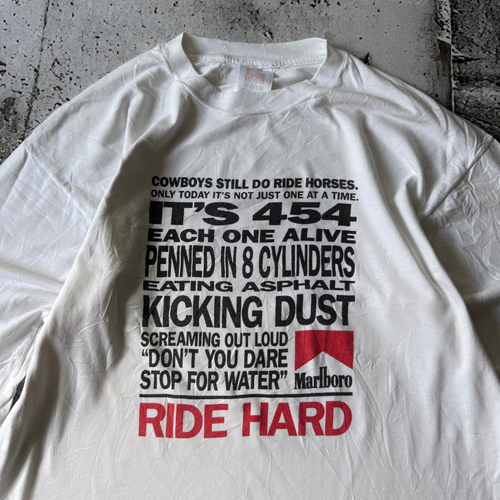Hanes 1990s Marlboro “Ride Hard” Long Sleeve Shirt, миниатюра 4
