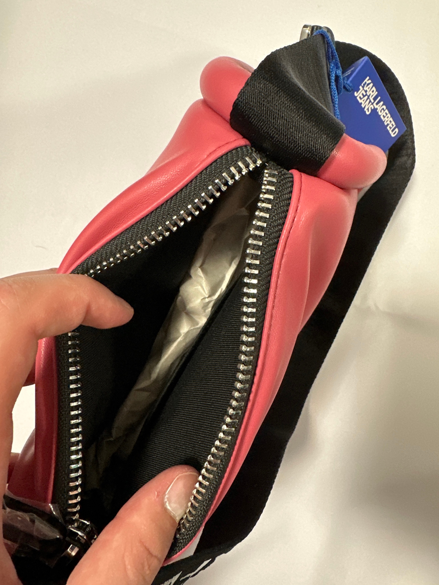 Karl Lagerfeld Jeans KLJ PUFFY PU SHOULDER BAG, миниатюра 3