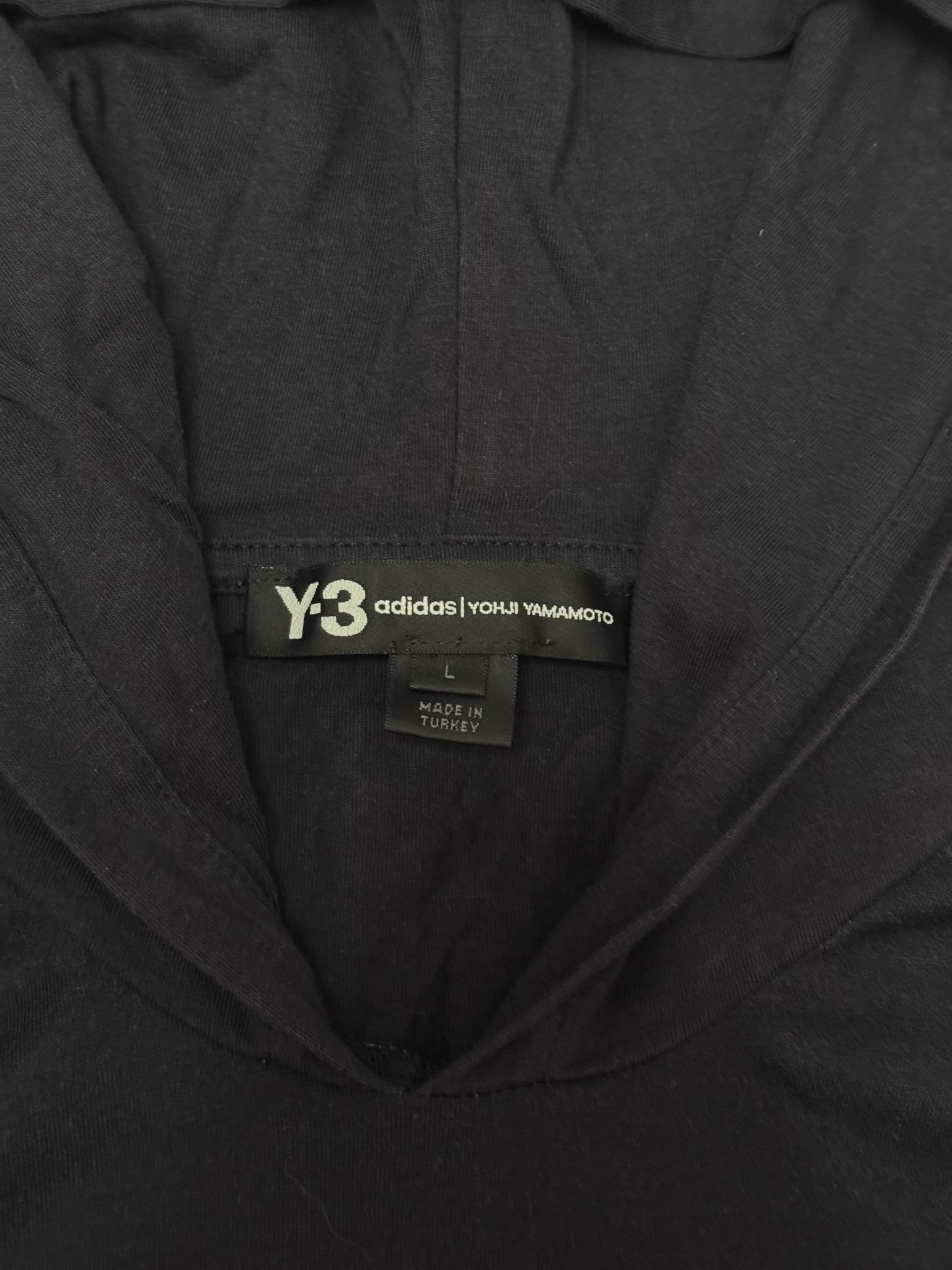 Y-3 Yohji Yamamoto Abstract graphic hoodie, миниатюра 3