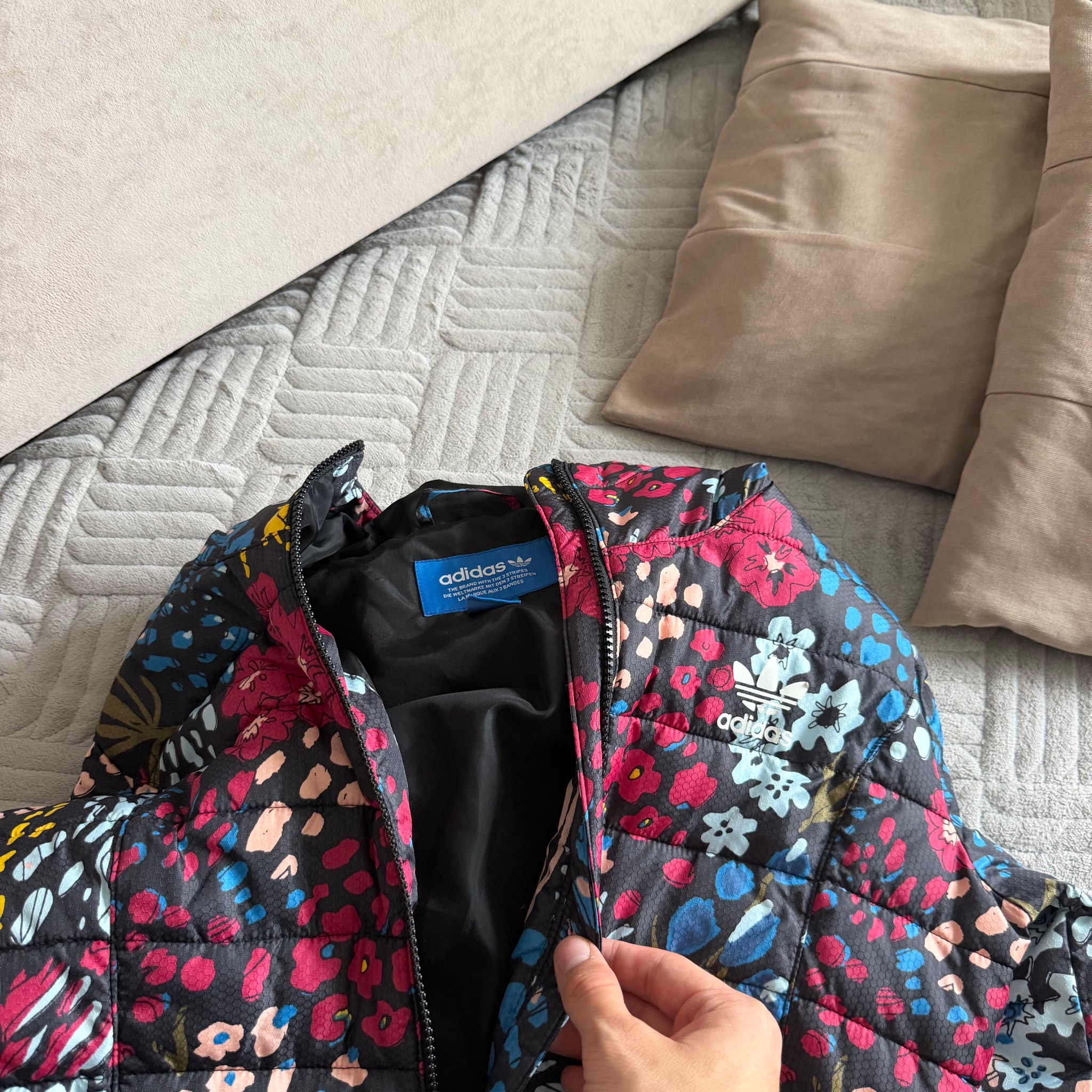 Adidas Jacket Flowers y2k bimbo, миниатюра 13