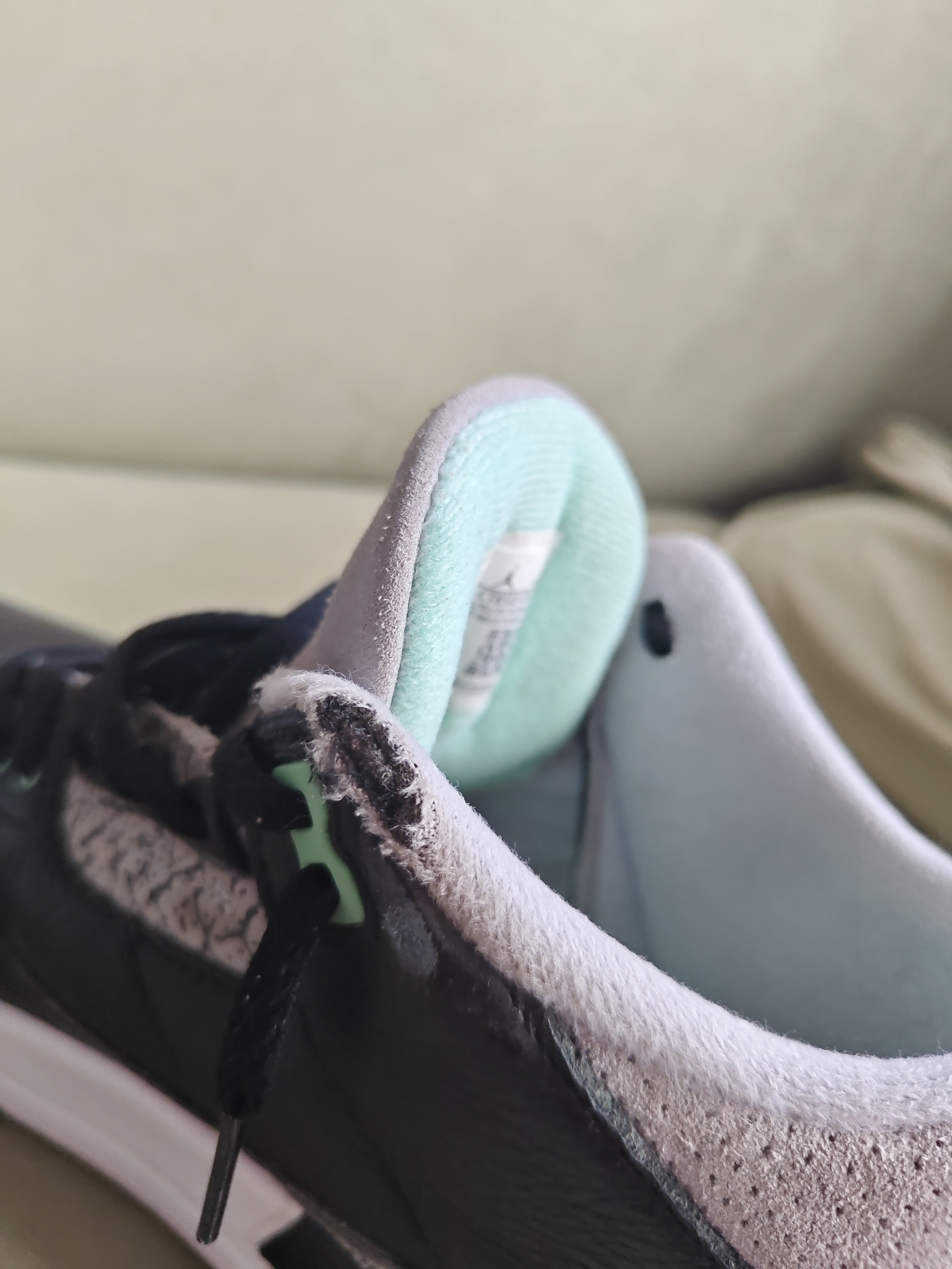 Air Jordan 3 Green Glow, миниатюра 10