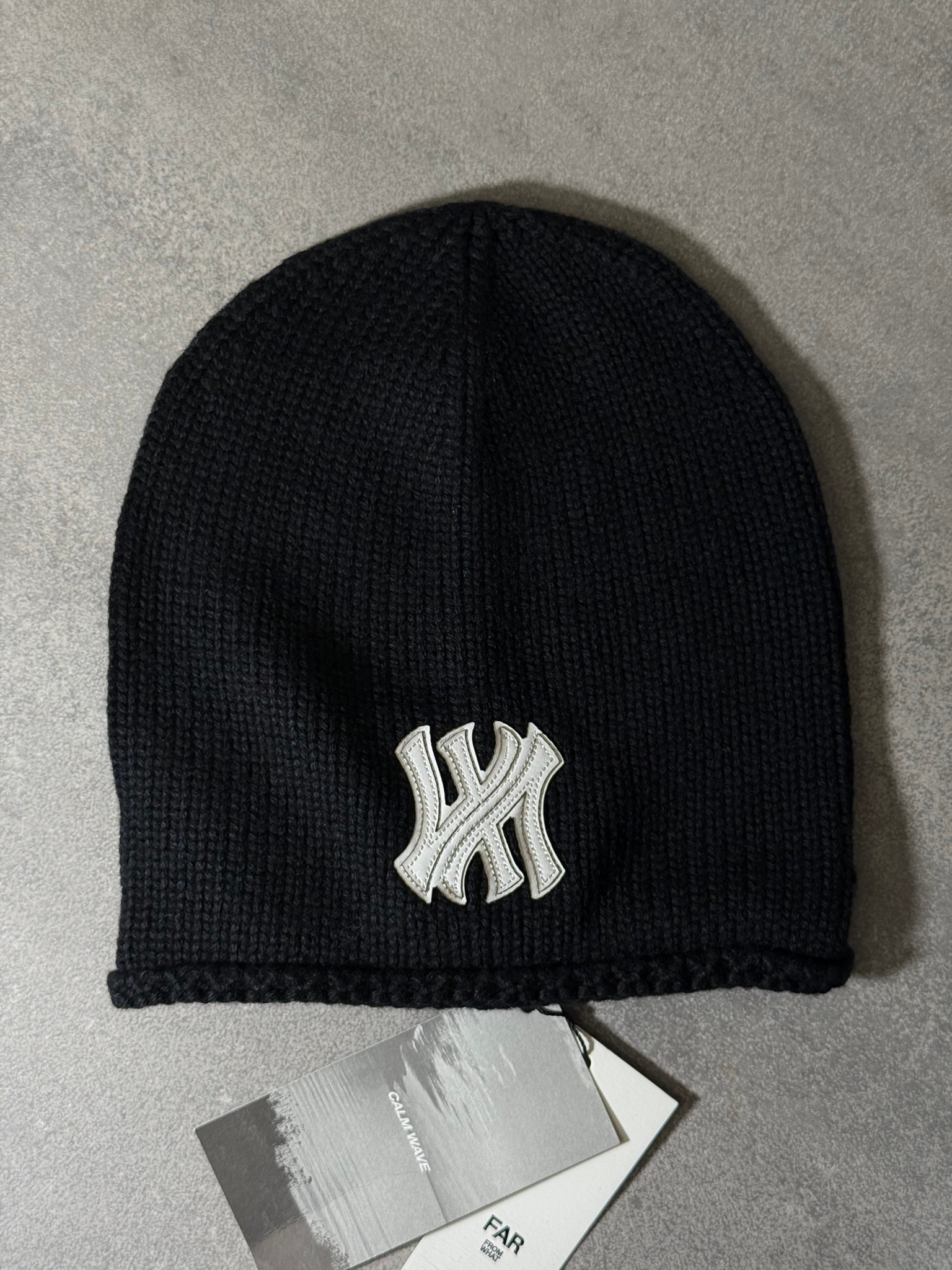 FAR FROM WHAT Emblem Patch Beanie, миниатюра 1