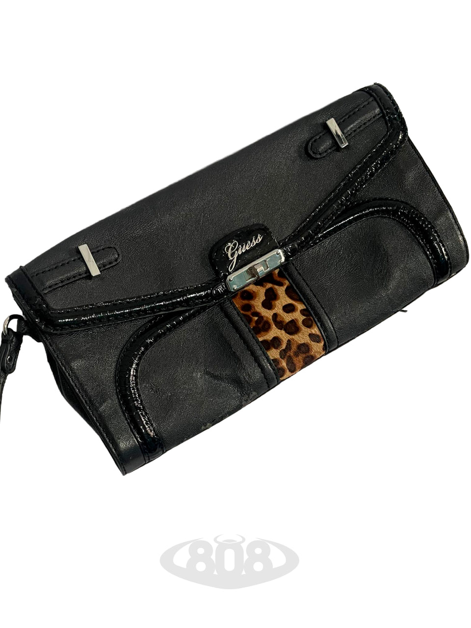 Guess clutch bag leopard, миниатюра 3