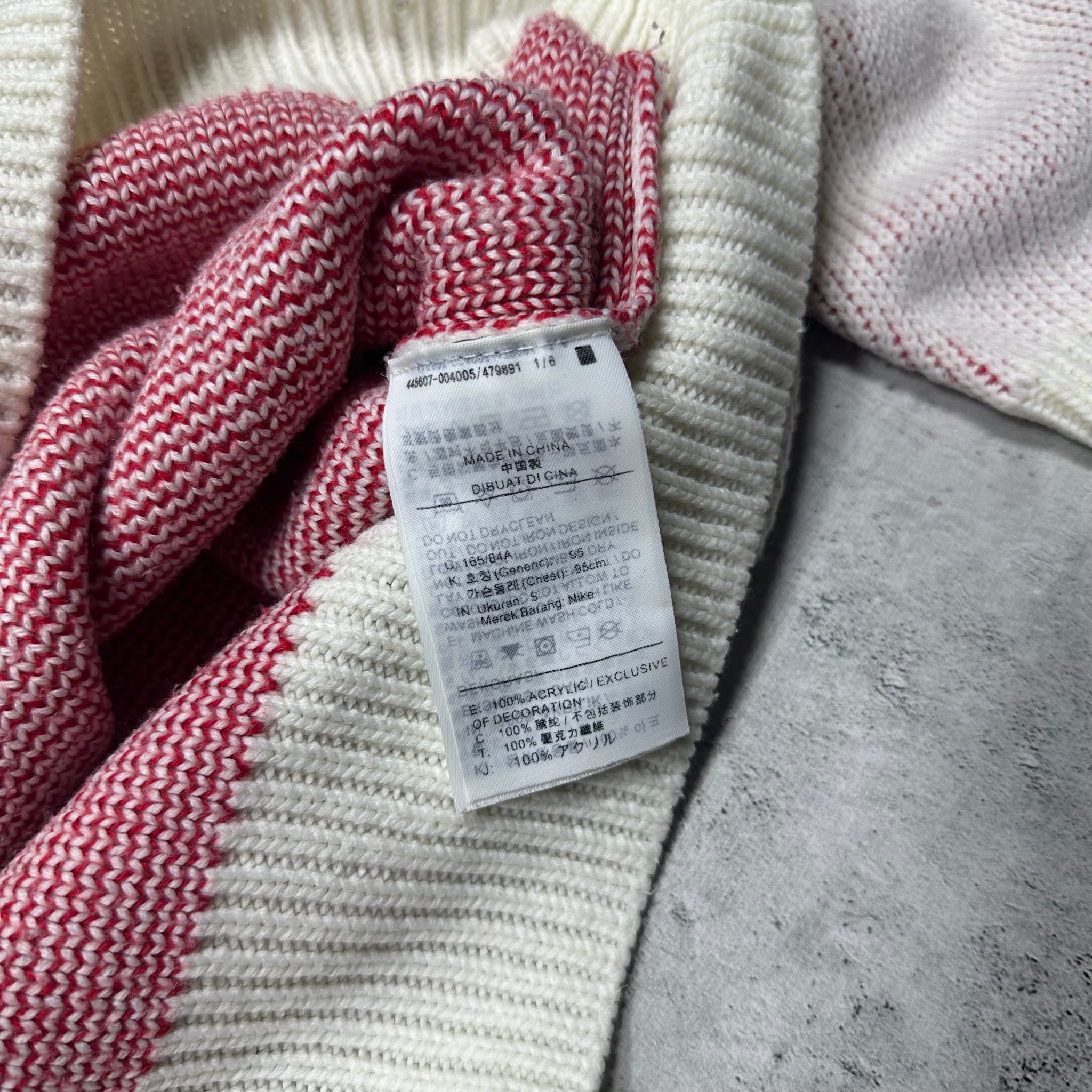 Nike x Supreme SS19 Swoosh knit sweater crossover printing, миниатюра 6