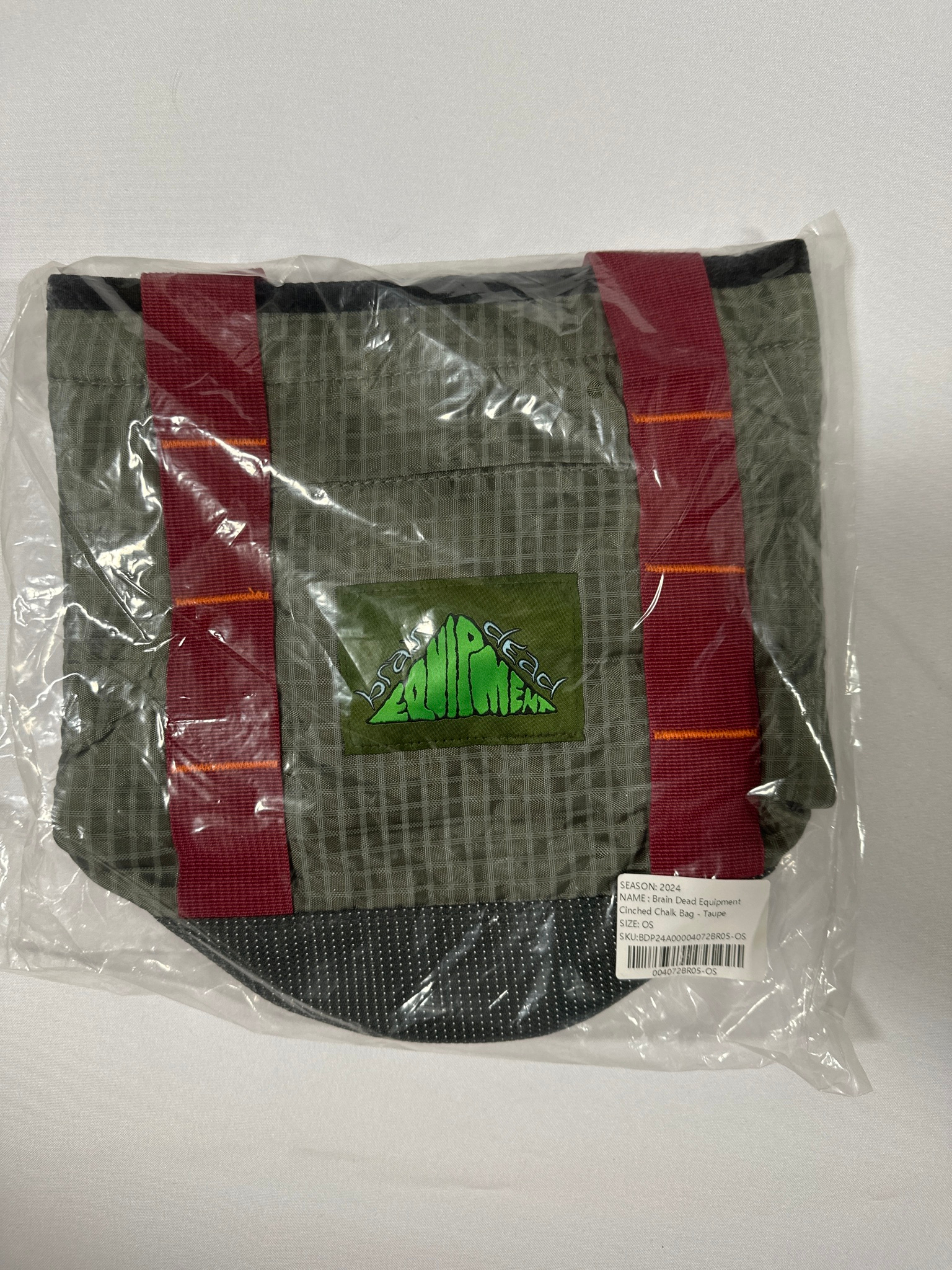 Brain Dead Equipment Cinched Chalk Bag, миниатюра 1