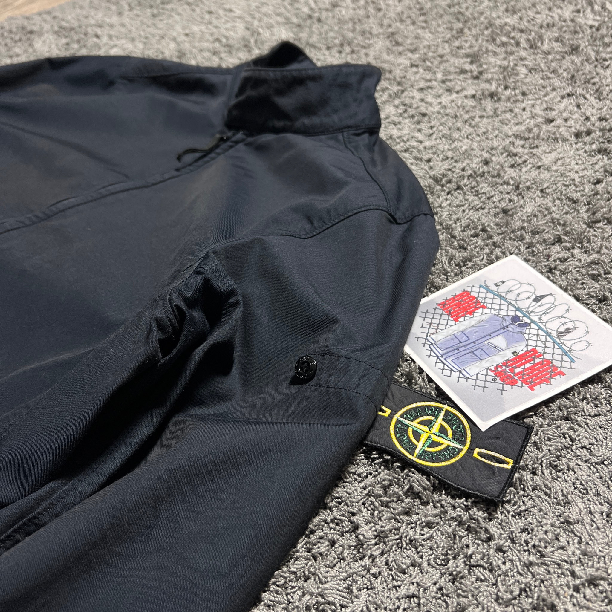 Stone Island NYLON COTTON BATAVIA 2/2 - TC Jacket, миниатюра 5