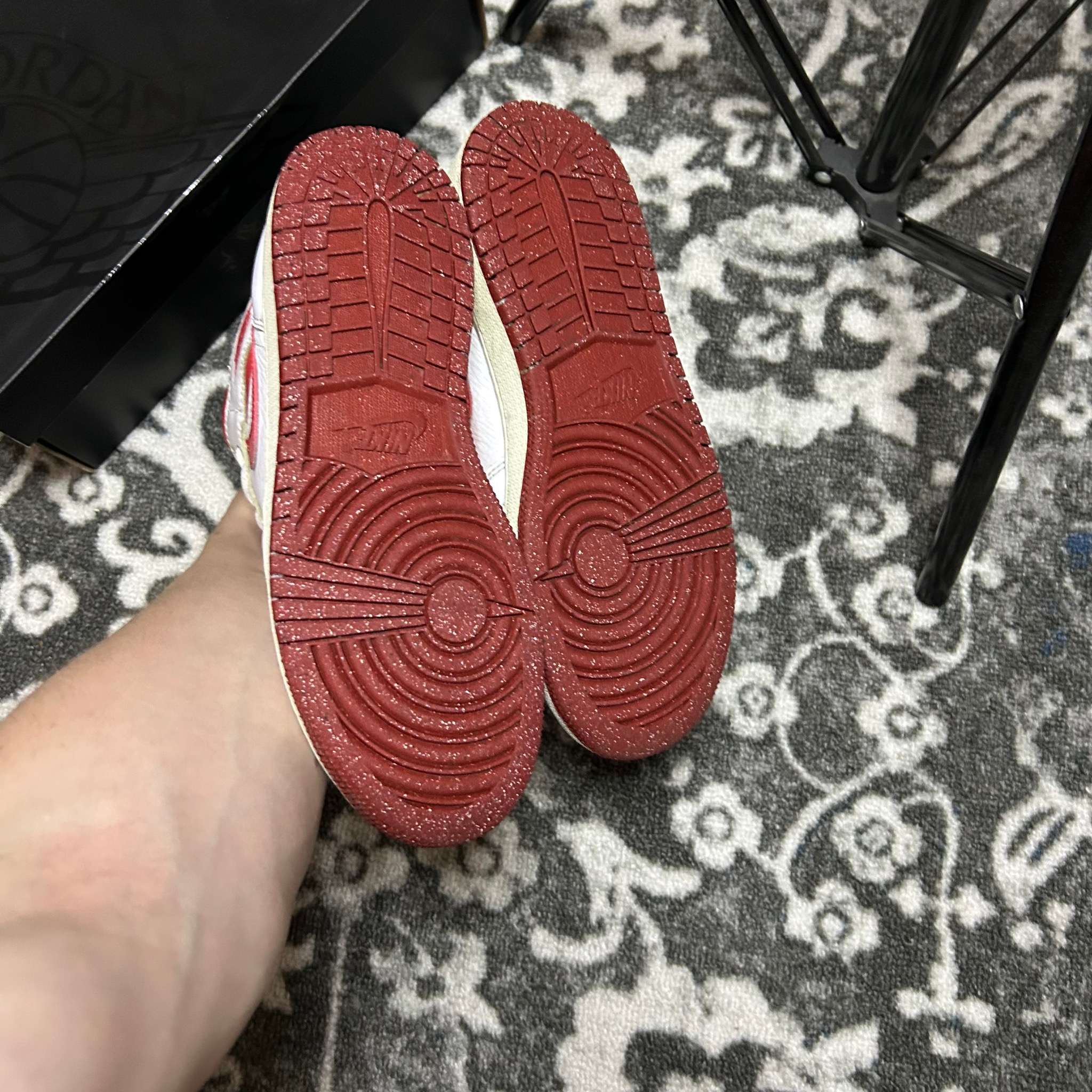 Nike x Air Jordan Air Jordan 1 Mid Dune Red, миниатюра 5