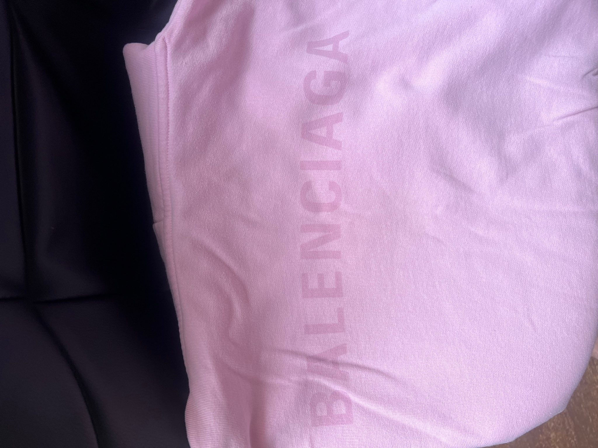 Balenciaga Oversized Logo Hoodie SS20, миниатюра 5