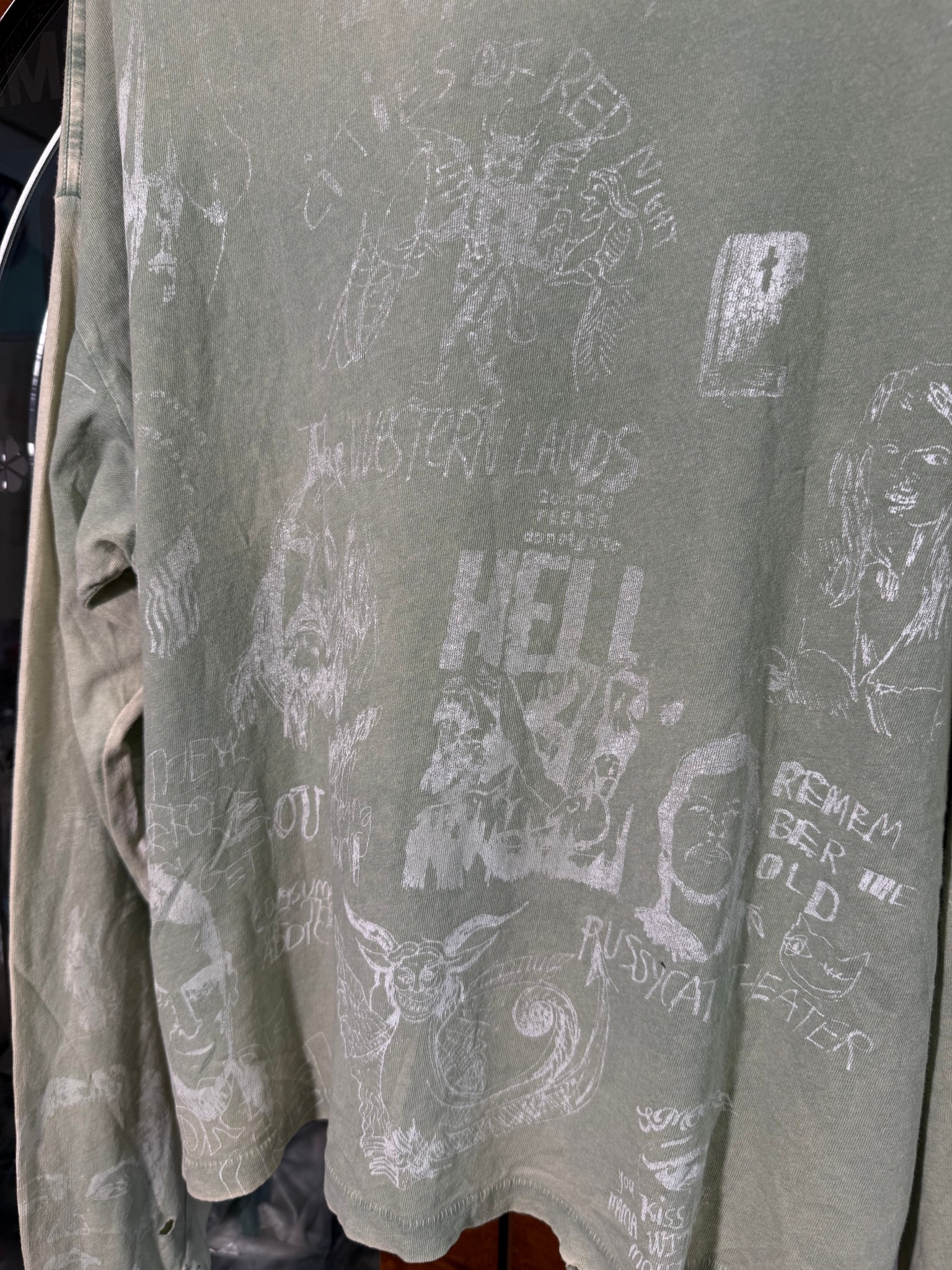 Paly Hollywood BETHLEHEM Green Long Sleeve, миниатюра 8