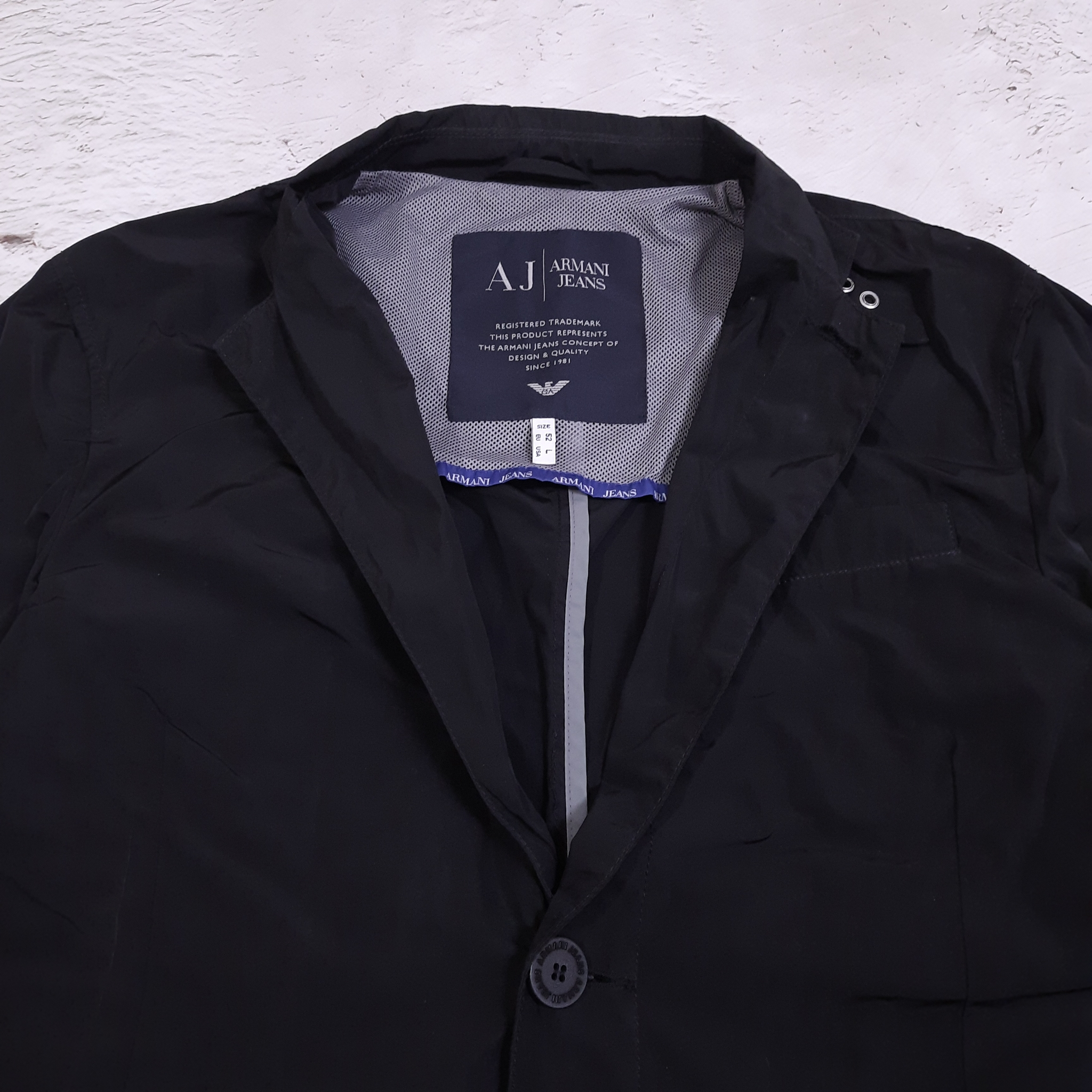 Armani Jeans Nylon Blazer Jacket, миниатюра 4