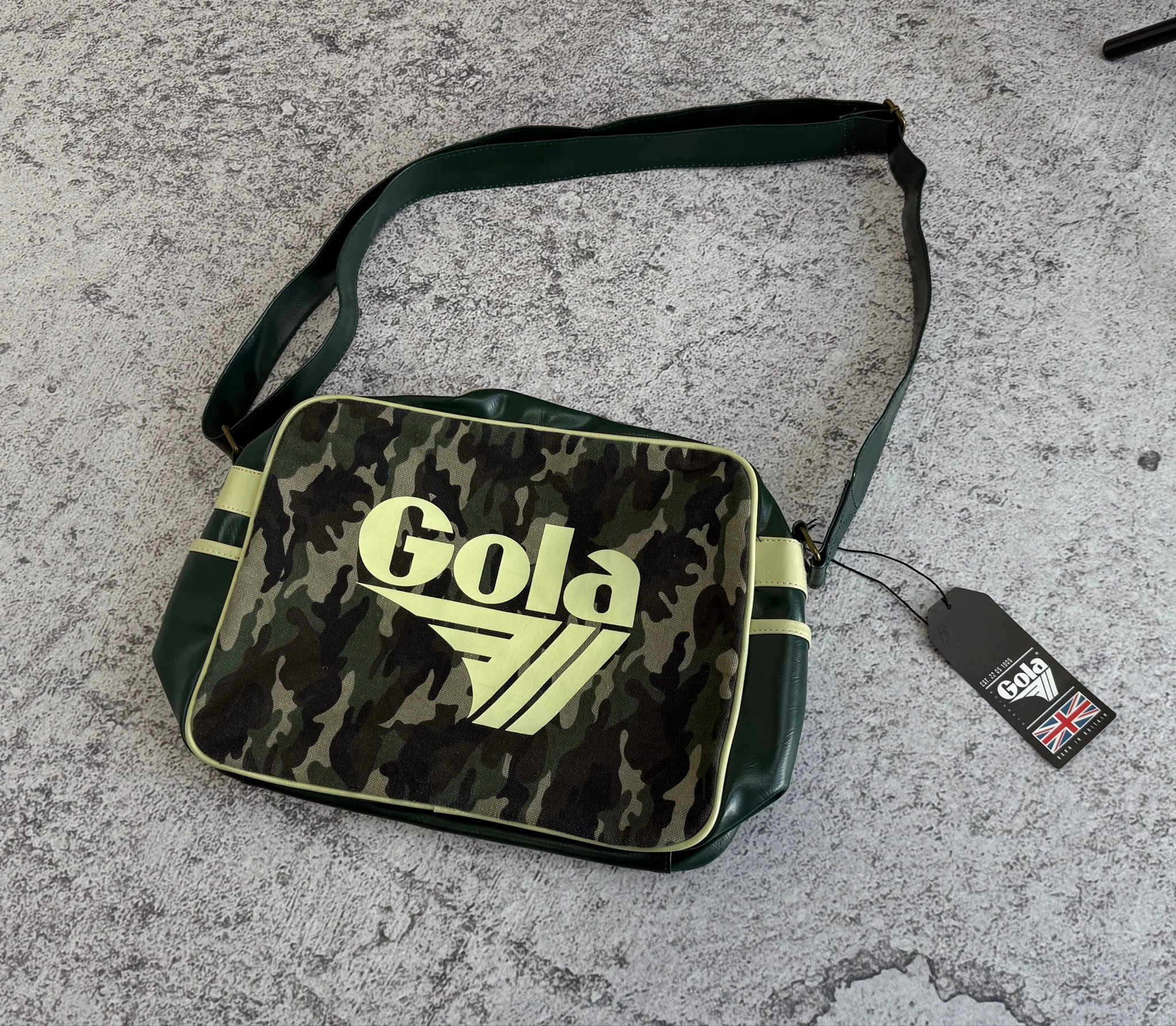 Gola Khaki Camo Shoulder Bag, миниатюра 2