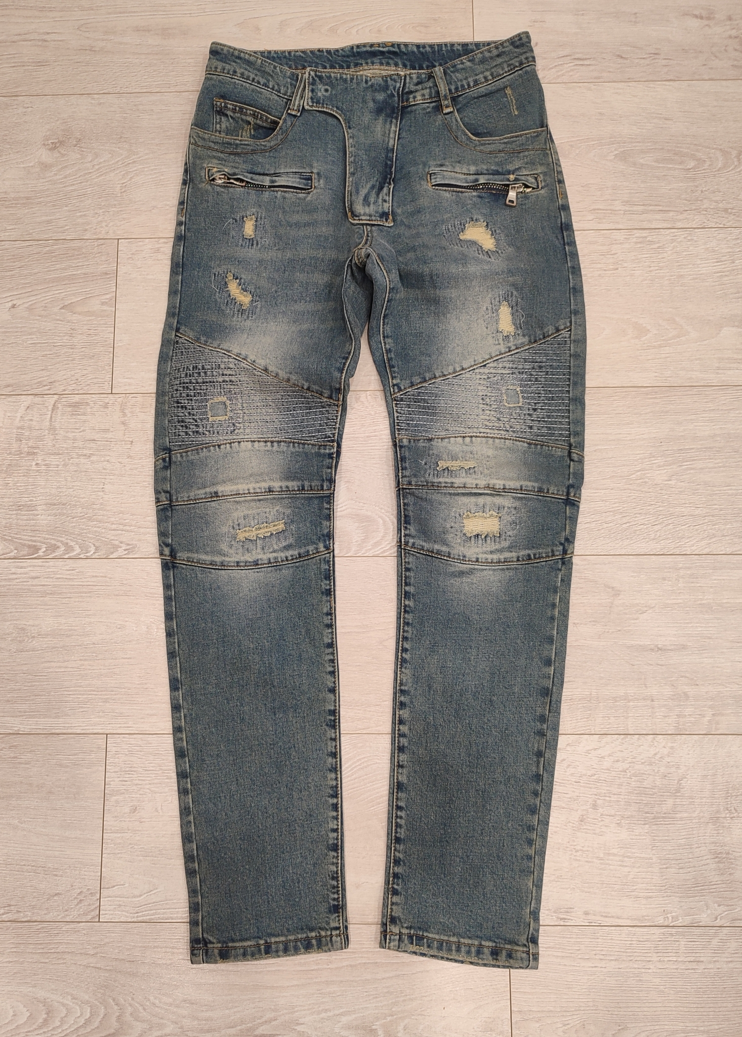 Balmain Biker Jeans Vintage, миниатюра 1