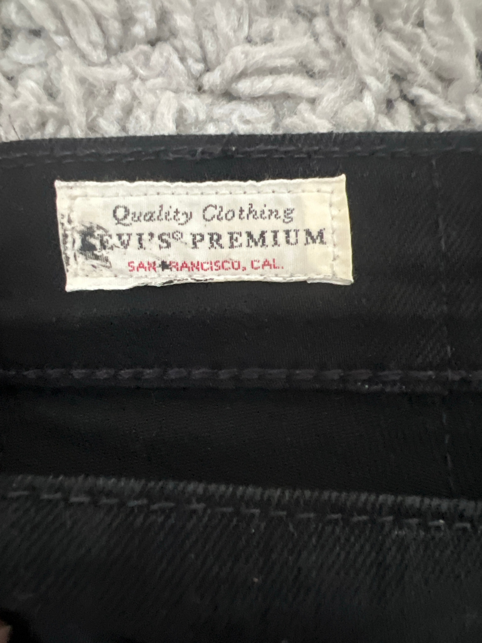 Levi’s 511 waxed straight jeans, миниатюра 6
