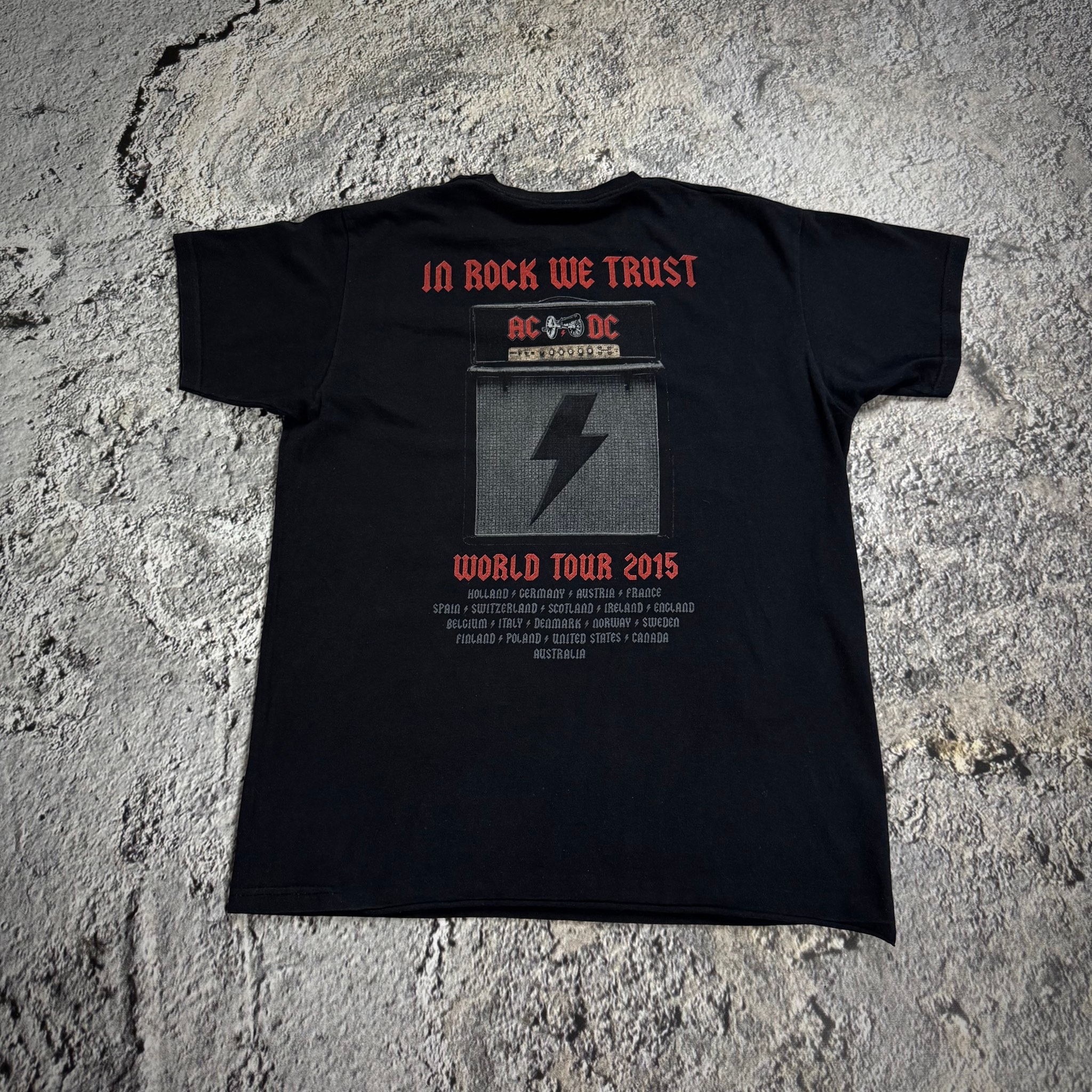 AC/DC Tour 2015 Merch T-Shirt, миниатюра 2