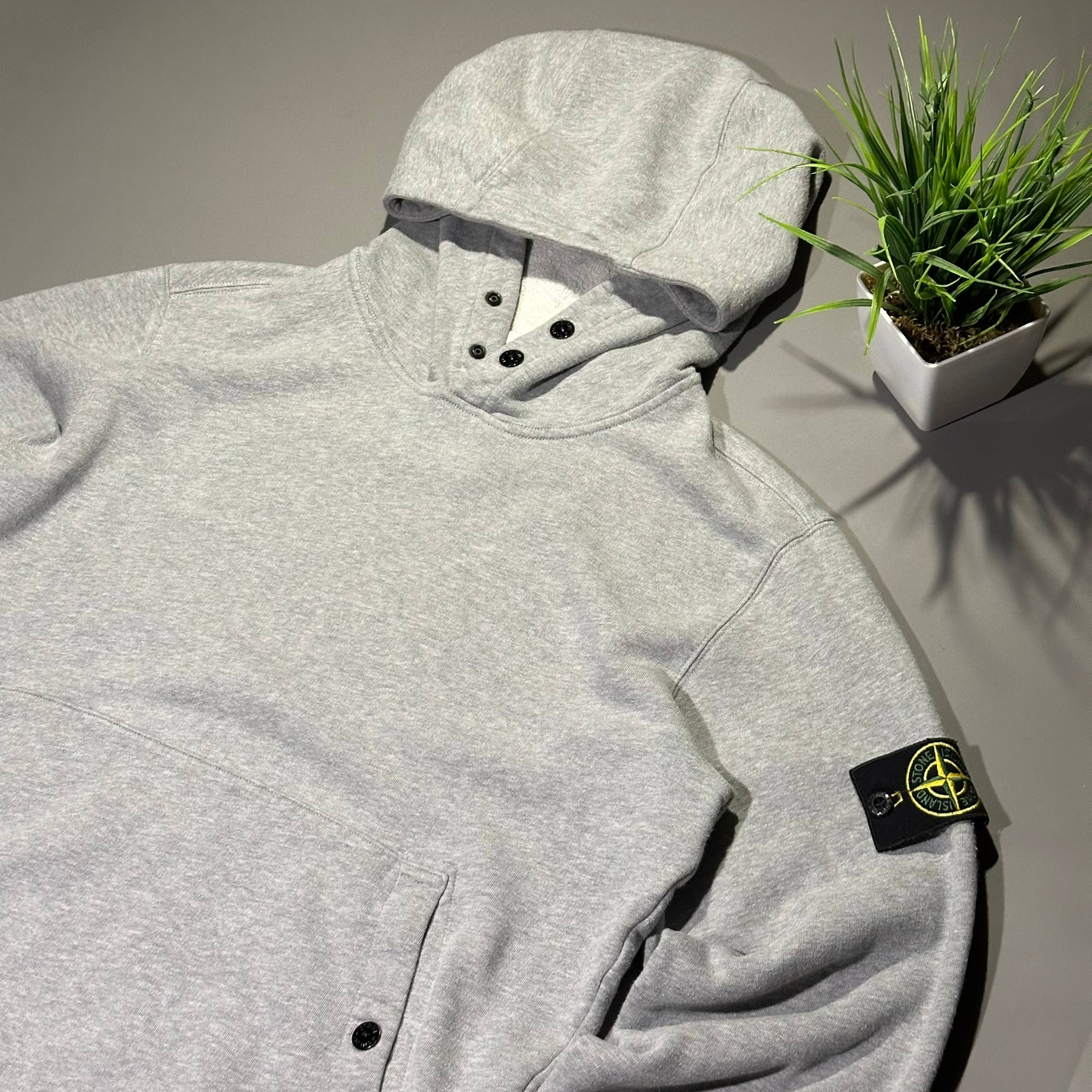Stone Island Logo Patch Hoodie, миниатюра 5