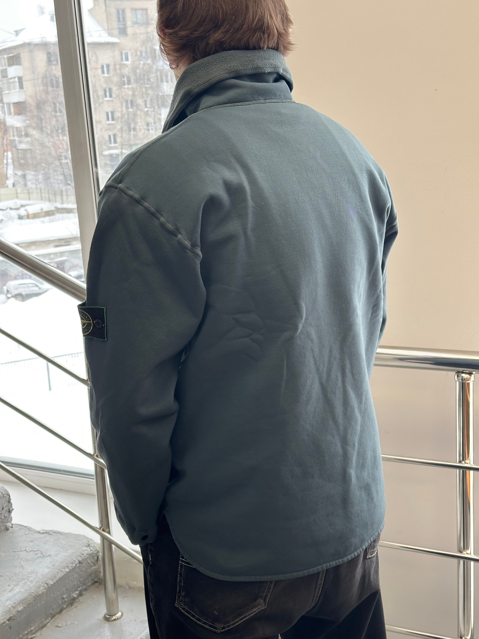Stone Island 1/4 zip 97AW, миниатюра 2