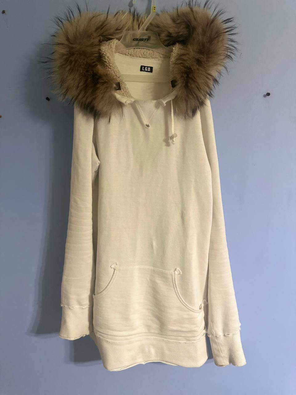lgb lgb fur hoodie, миниатюра 1