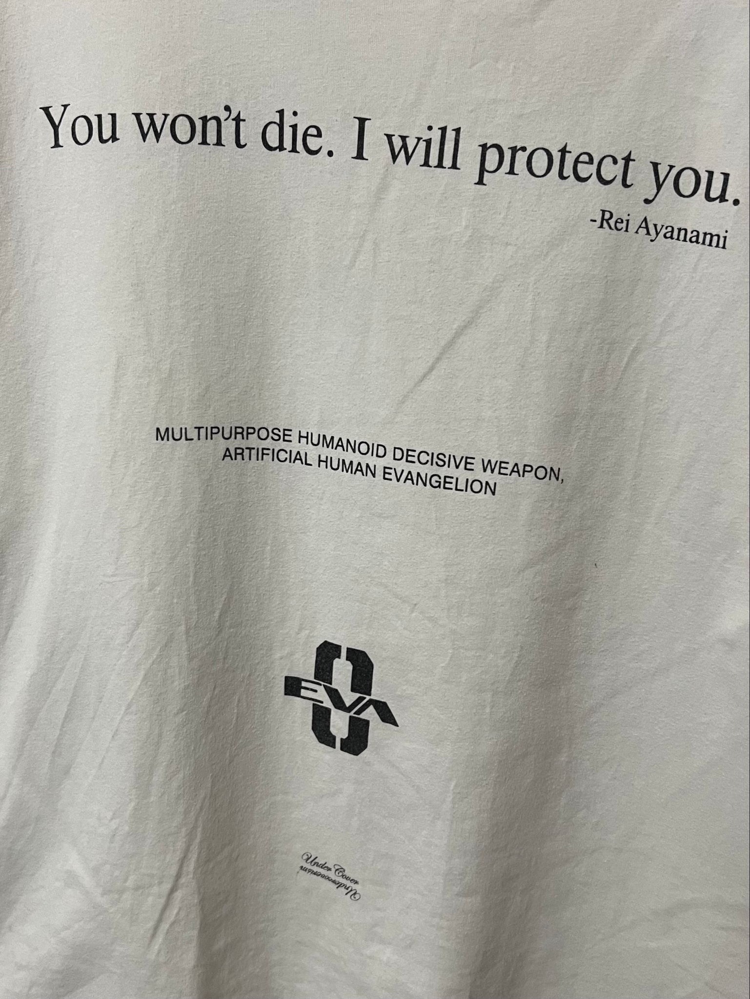 Undercover x Evangelion White T-Shirt, миниатюра 2