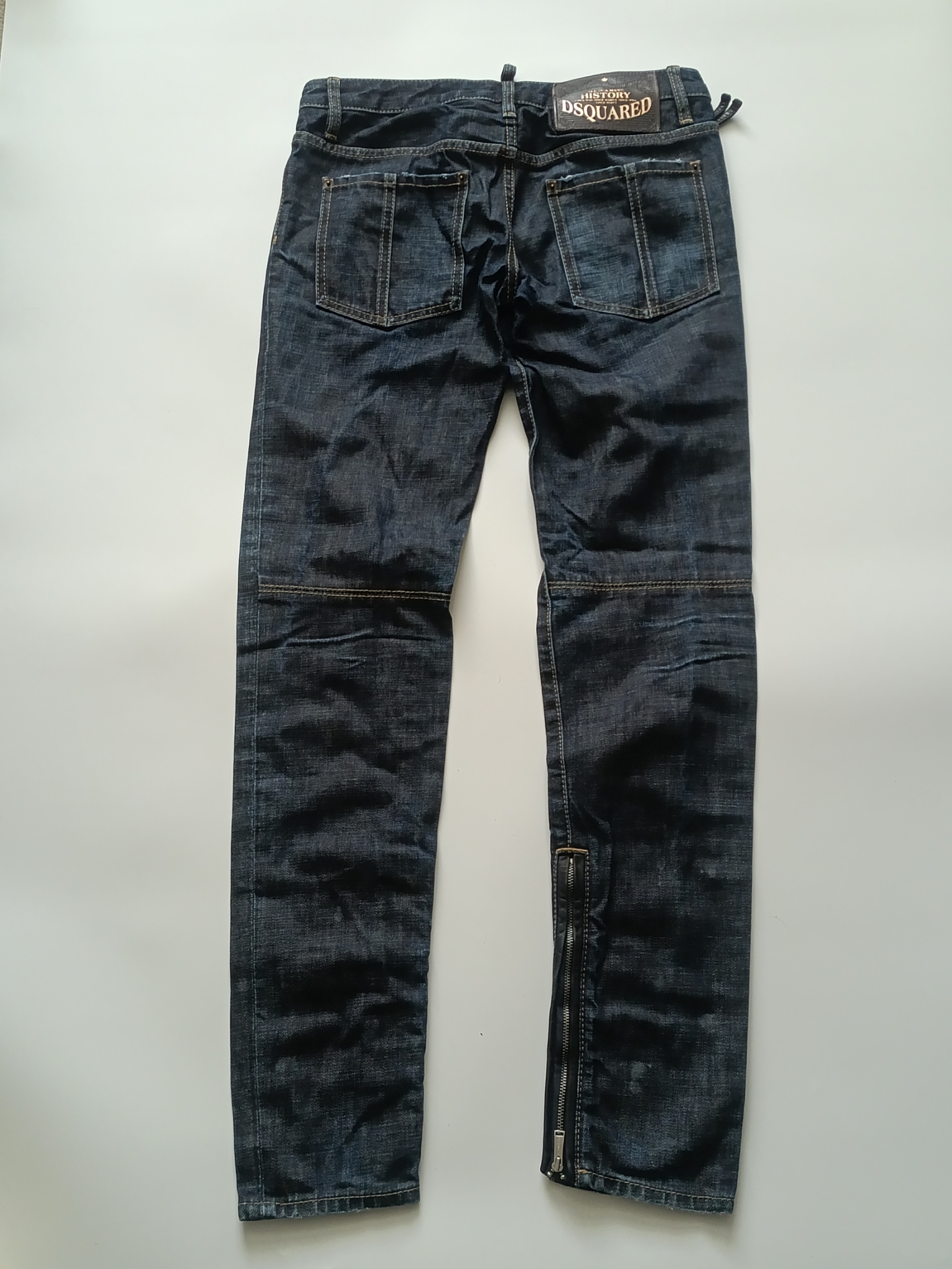 DSQUARED2 Leather jeans, миниатюра 2
