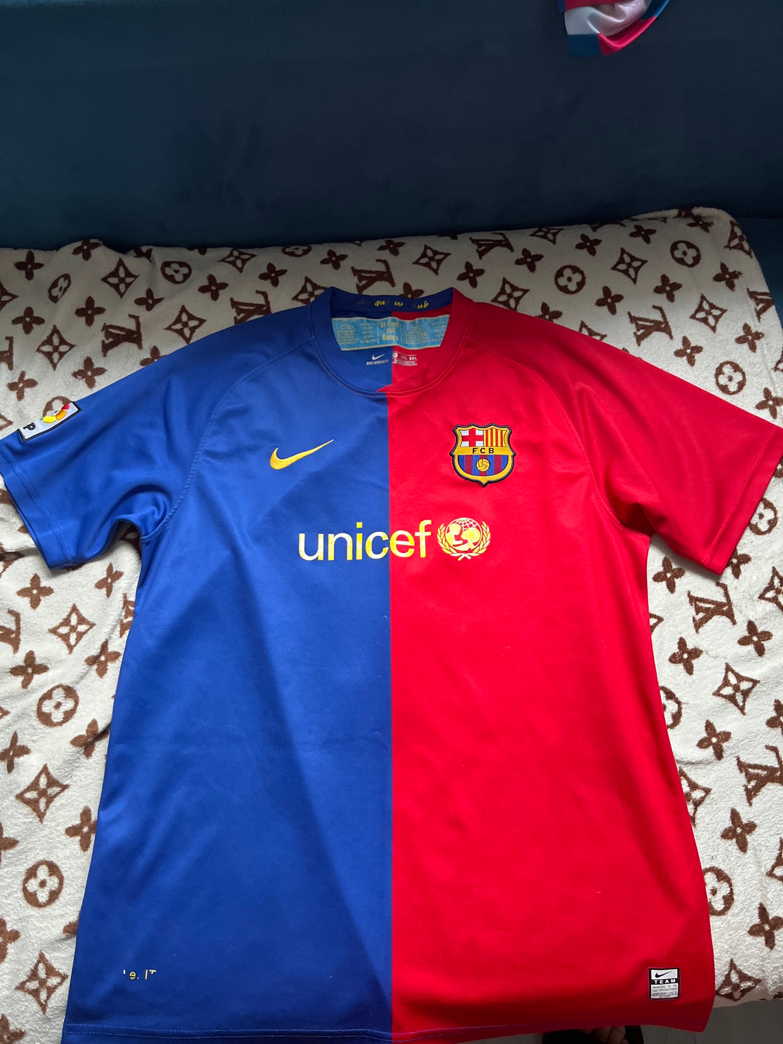 Nike barcelona Футболка, миниатюра 1