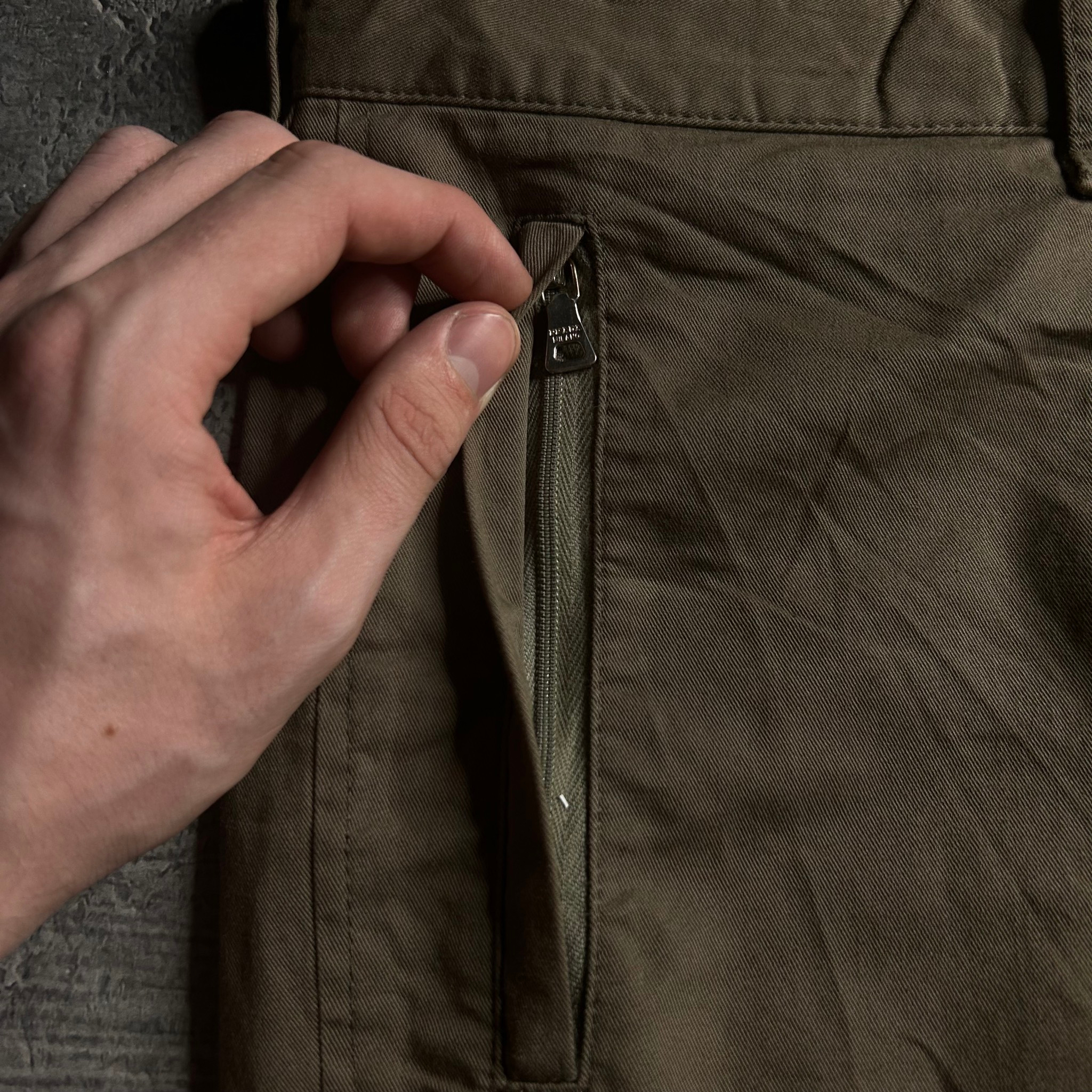 Prada Flared Pants Red Tab, миниатюра 3