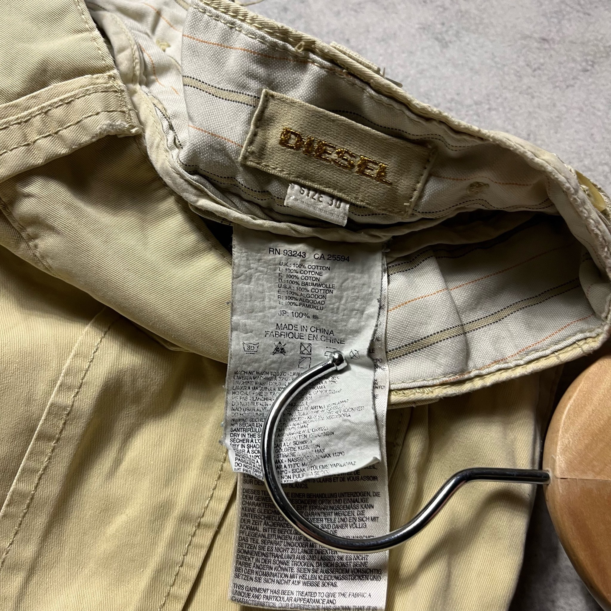 Diesel Vintage Multipocket 00's Cargo Pants, миниатюра 10