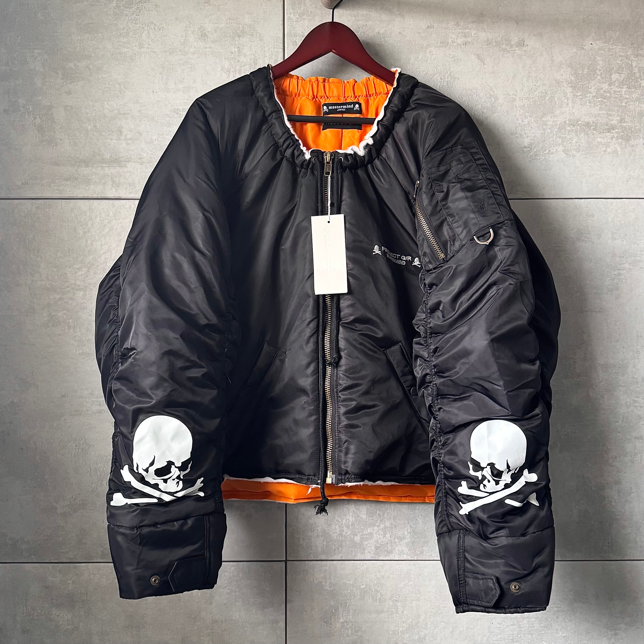 Grailz project x Mastermind Reworked oversized bomber, миниатюра 1