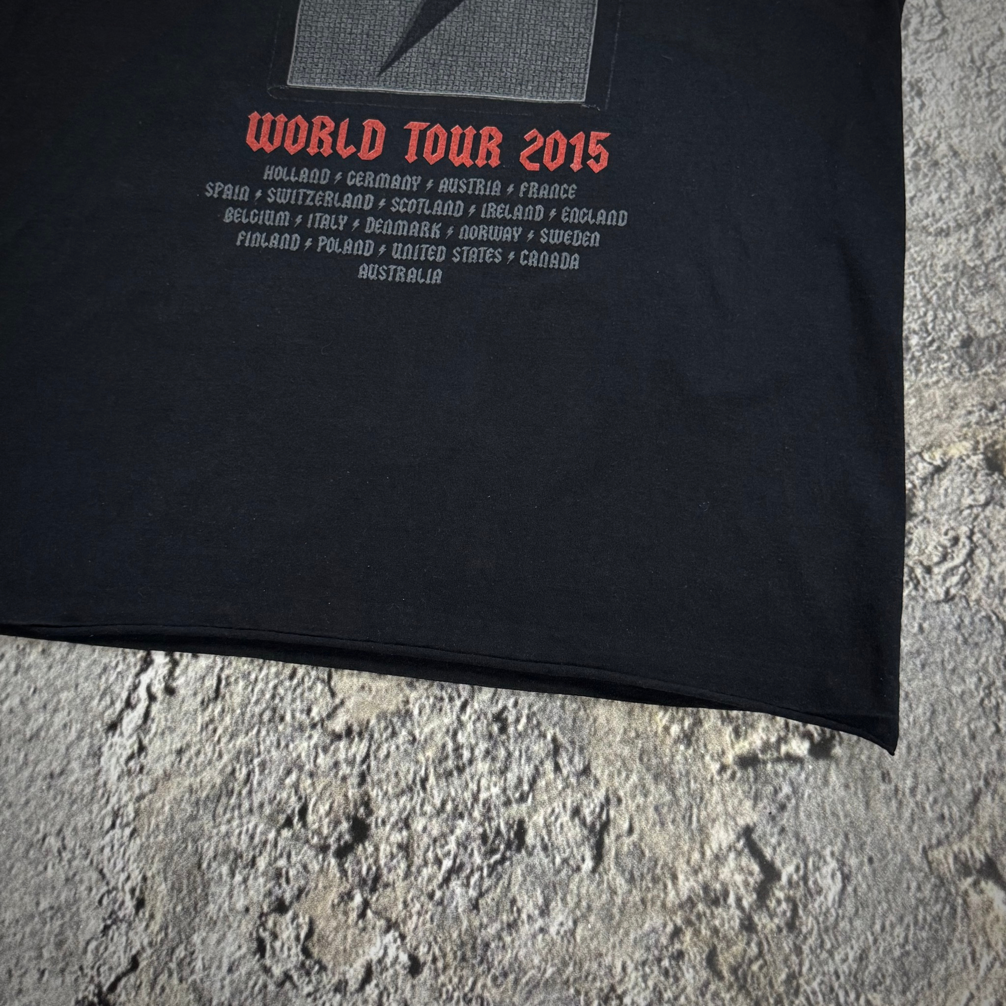AC/DC Tour 2015 Merch T-Shirt, миниатюра 7