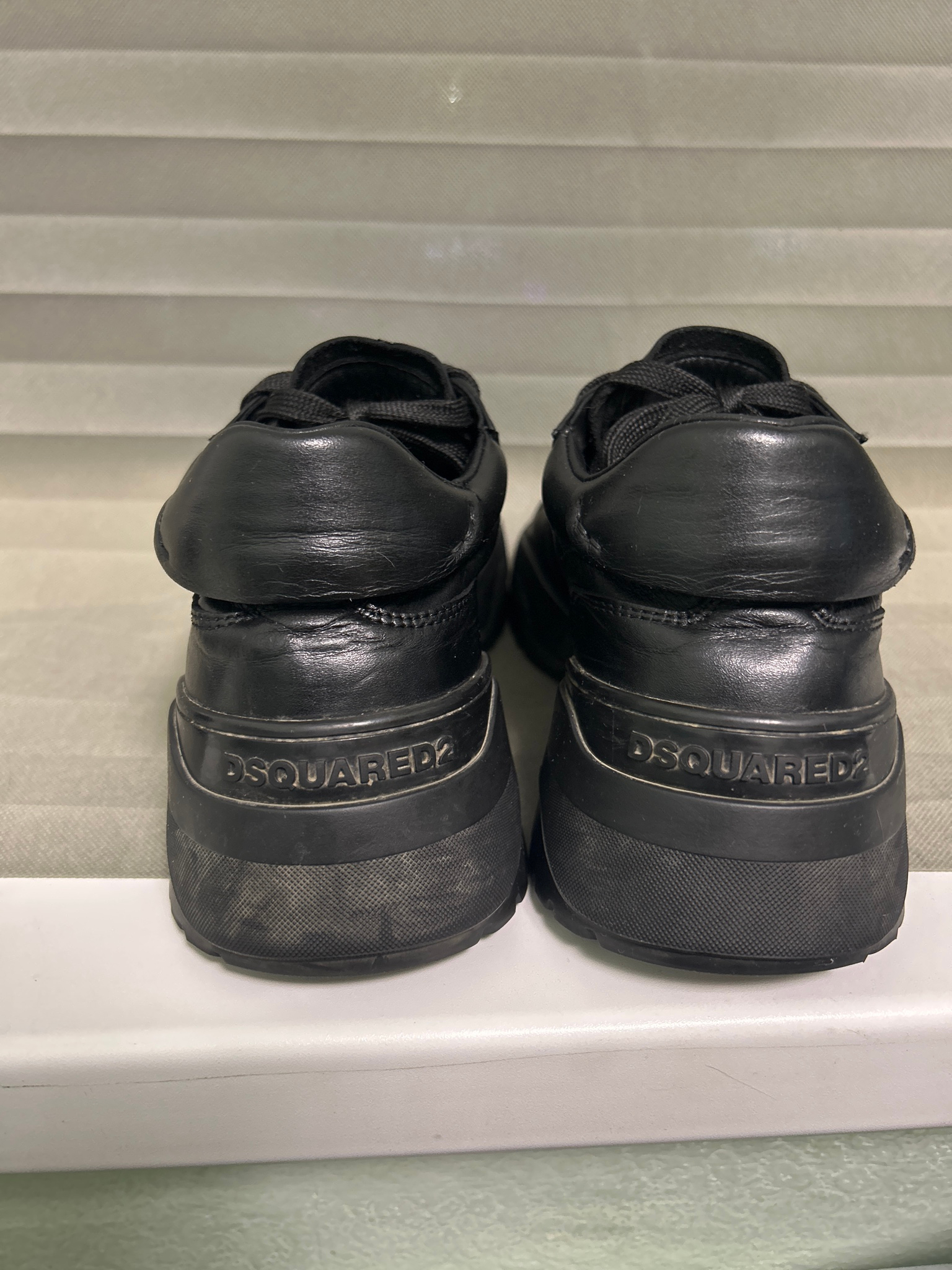 Dsquared2 Lace-Up Low Top Sneakers, миниатюра 2