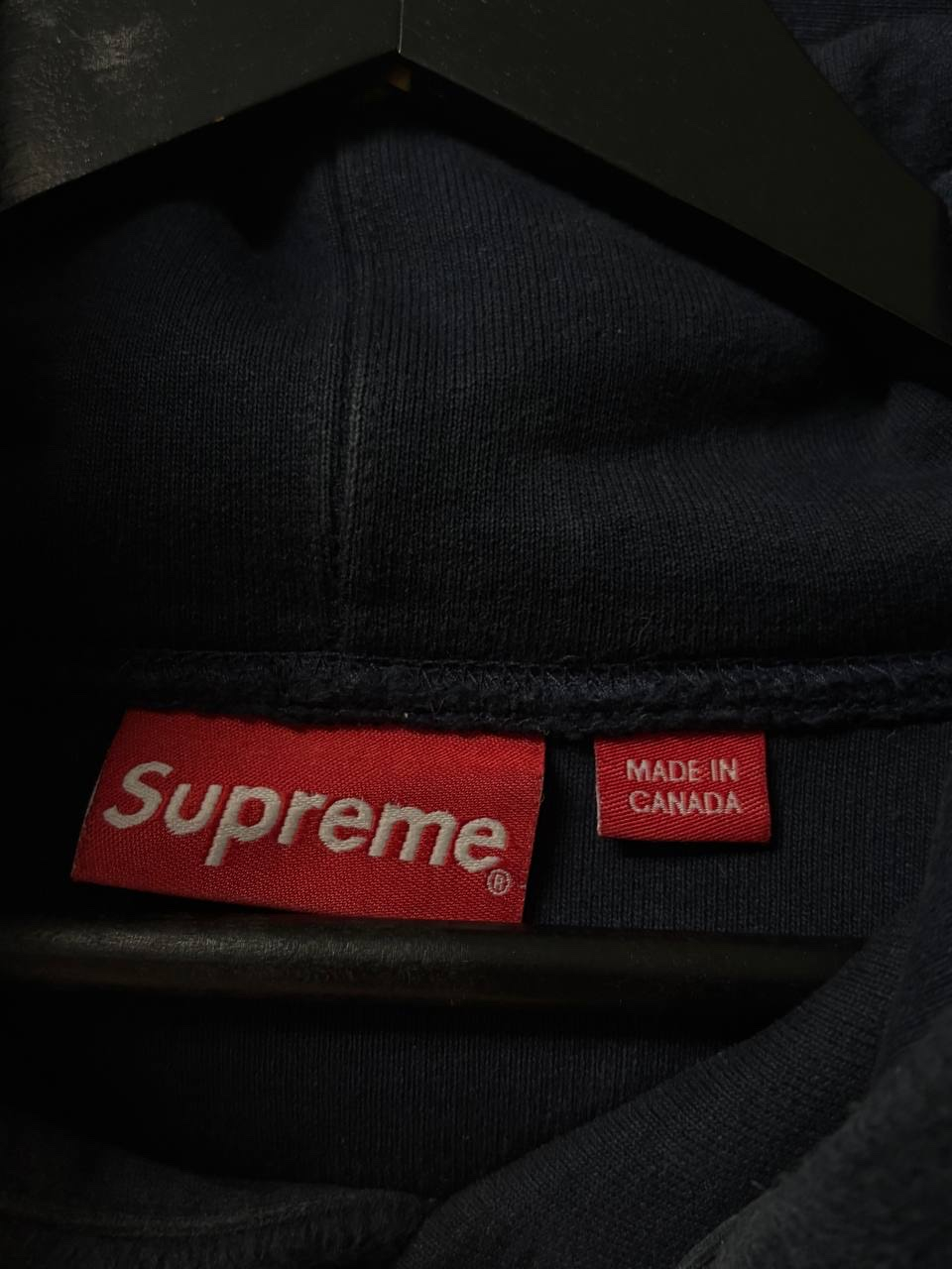 Supreme Fleece hoodie SS19, миниатюра 3