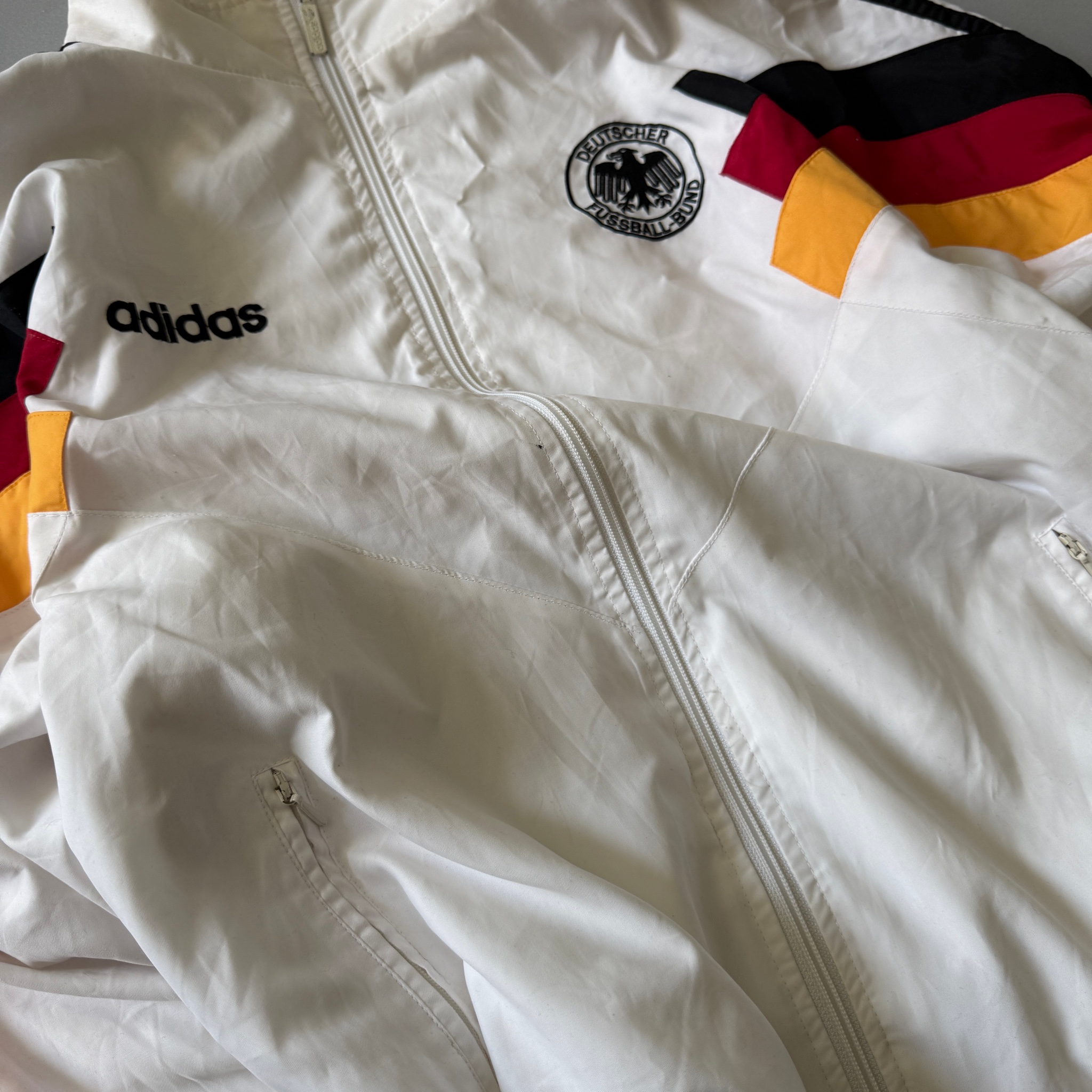 Adidas Rare 1990s Vintage Deutschland Football Jacket, миниатюра 5