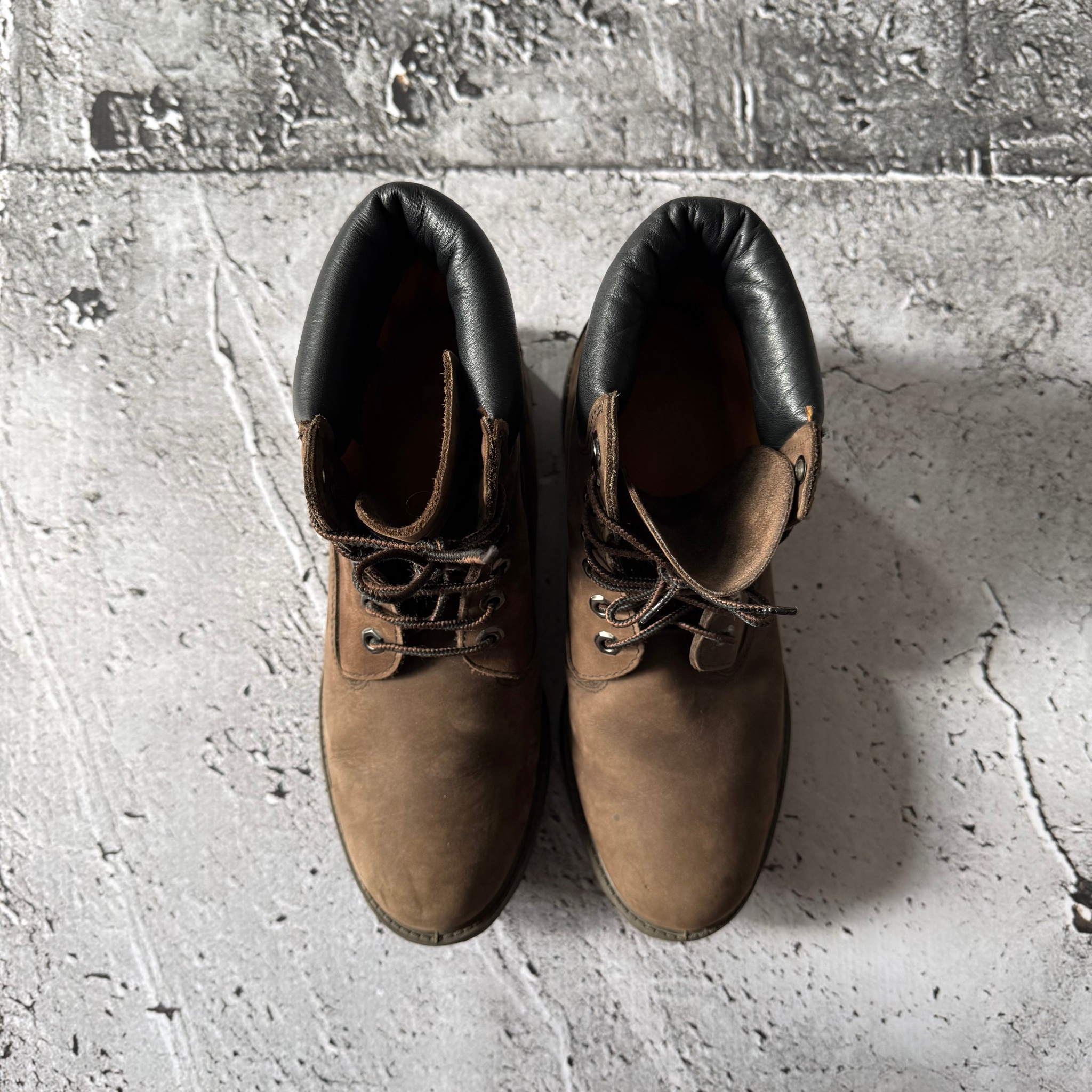 Timberland 2000s Vintage Disty Brown 6-Inch Waterproof Boots, миниатюра 4