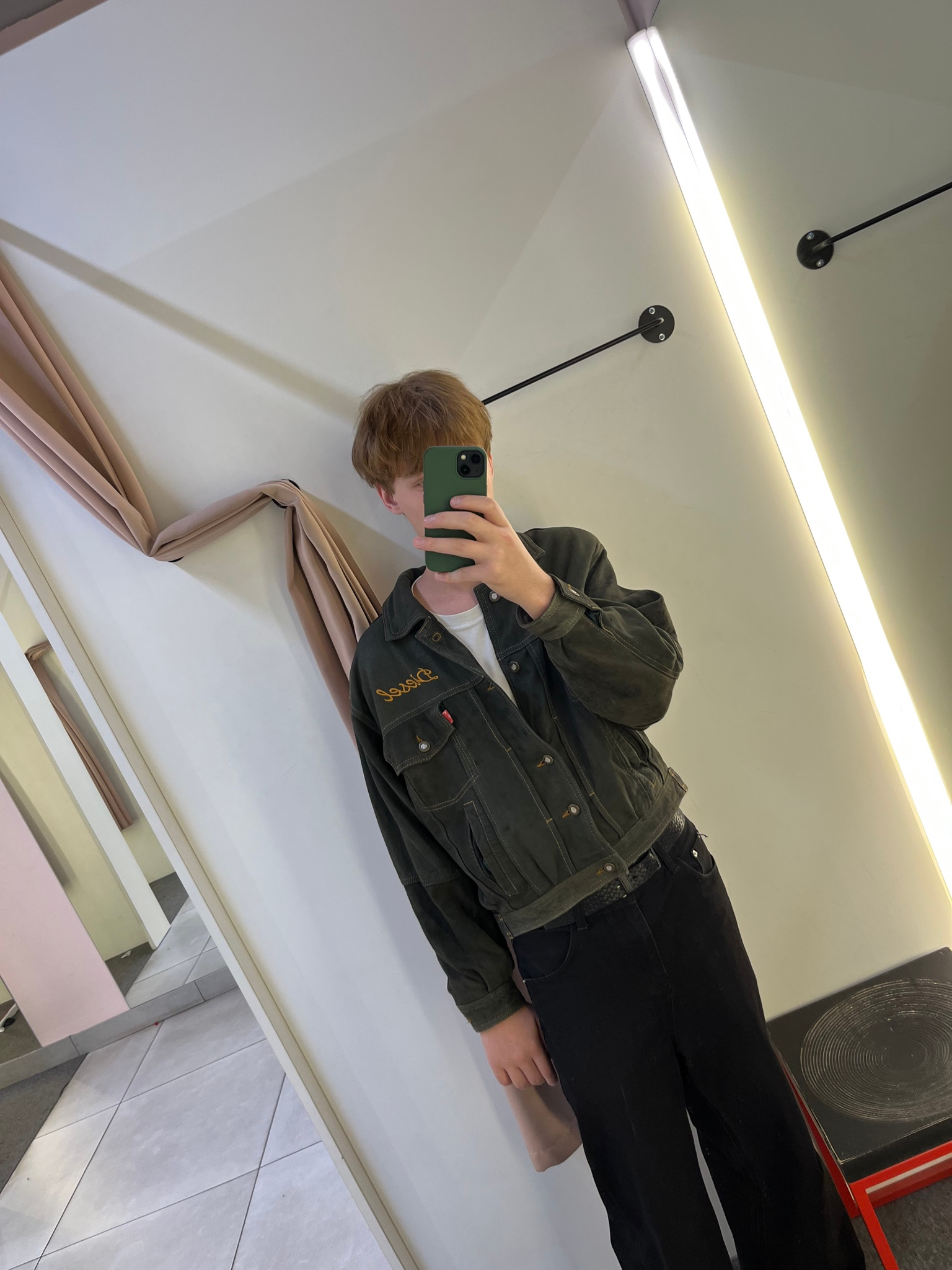 Diesel Vintage big logo jacket, миниатюра 5