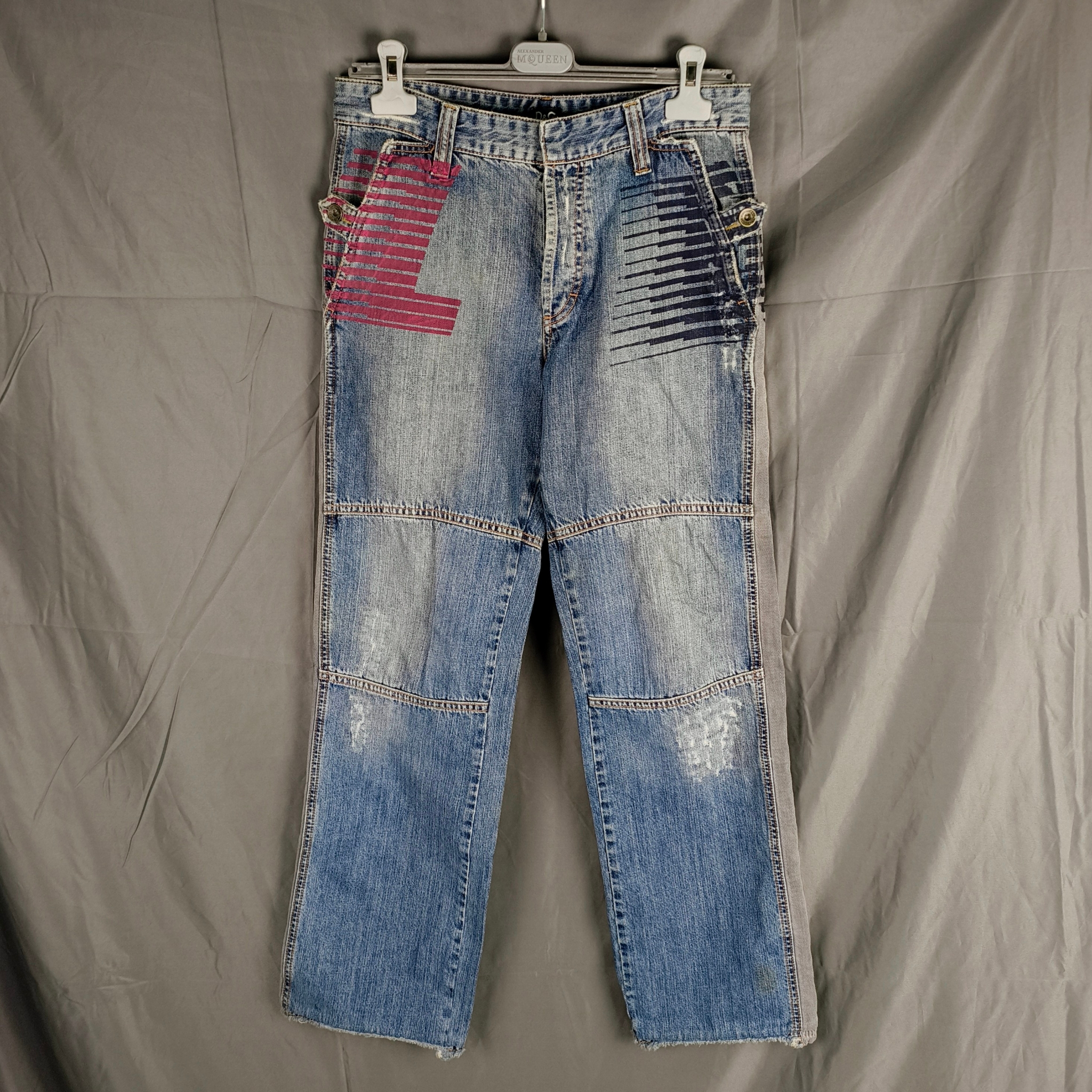 Dolce & Gabbana 2000s printed jeans, миниатюра 1