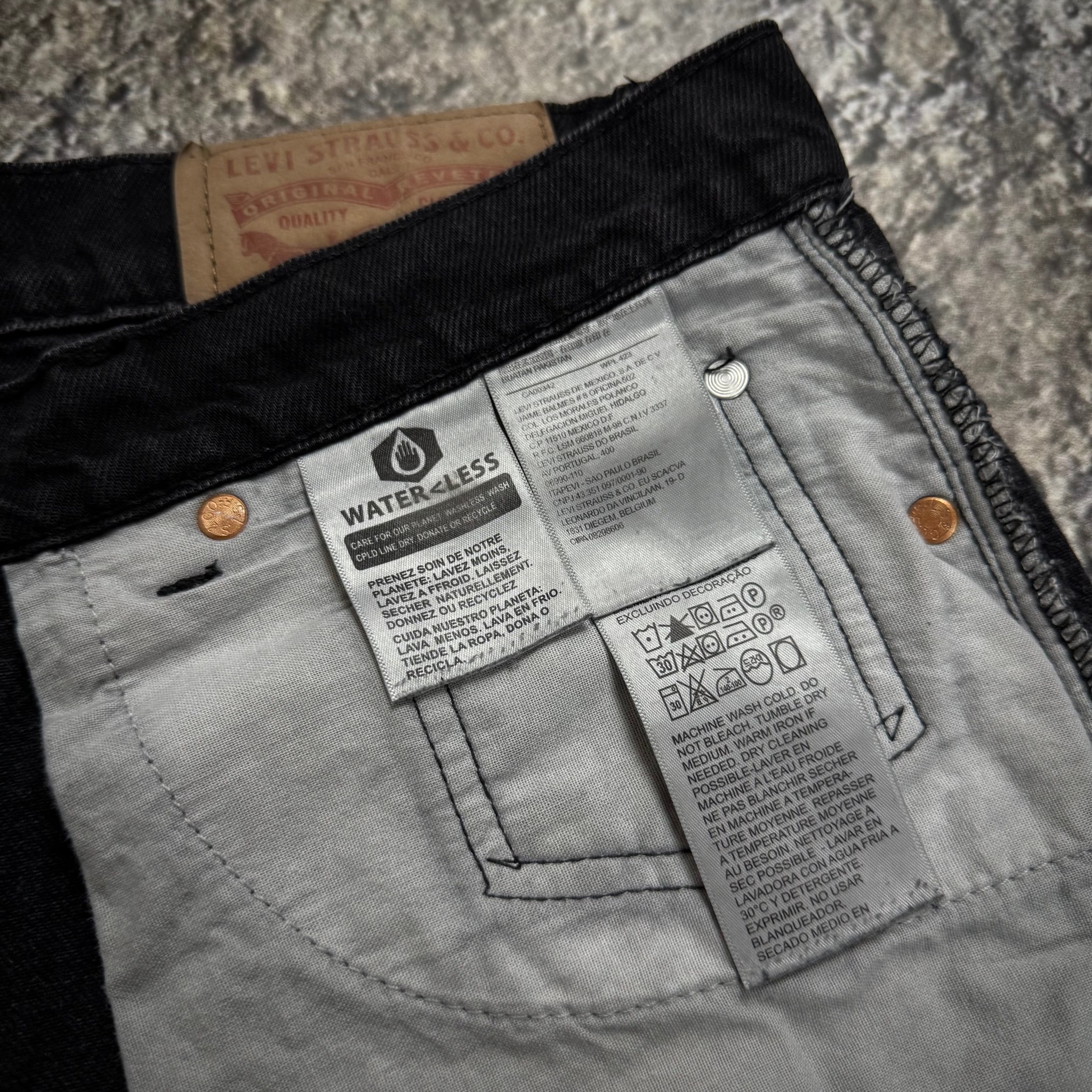 Levi's 518 Bootcut Distressed Jeans, миниатюра 4
