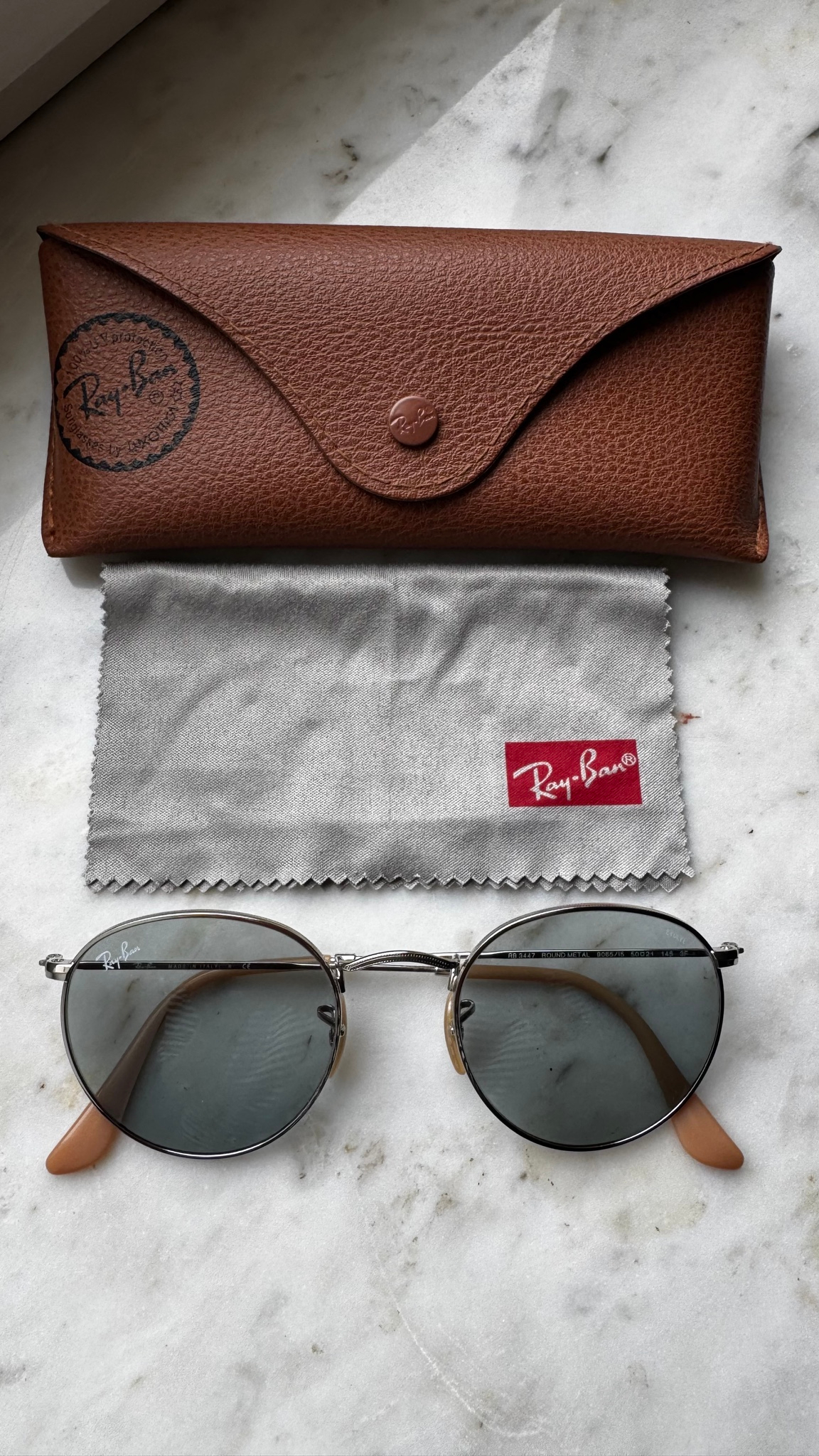 Ray-Ban RB3447 Round Metal, миниатюра 2