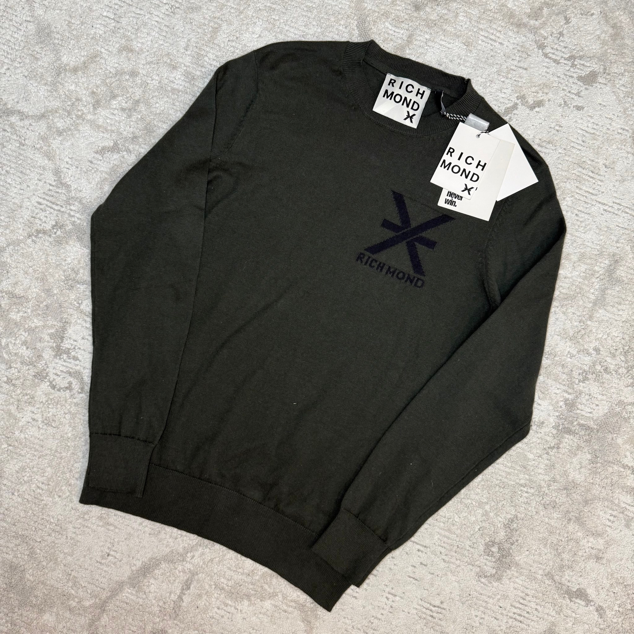 Richmond X Merino Wool Sweater, миниатюра 2