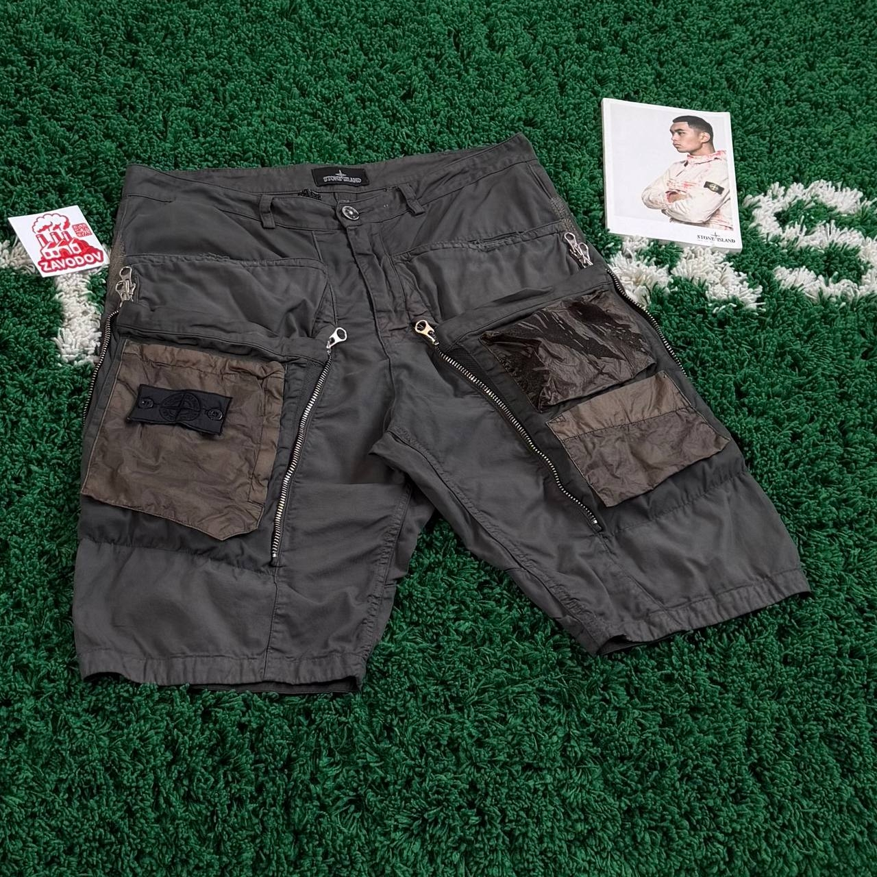 Stone Island Shadow Project Convert Cargo Shorts, миниатюра 4