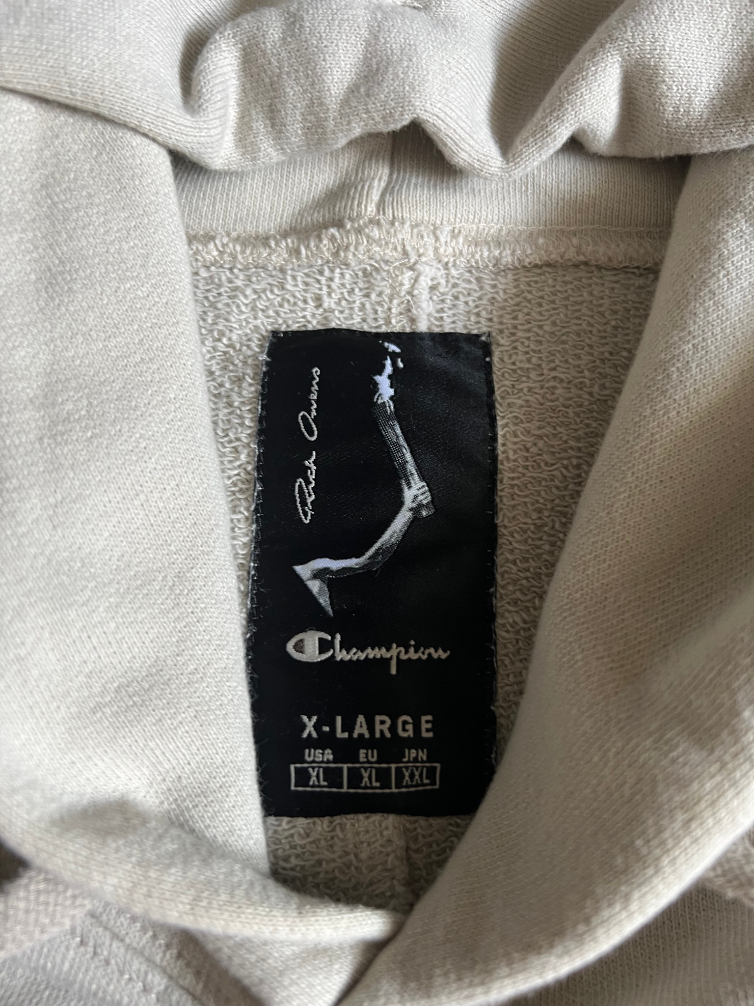 Rick Owens x Champion Худи, миниатюра 5