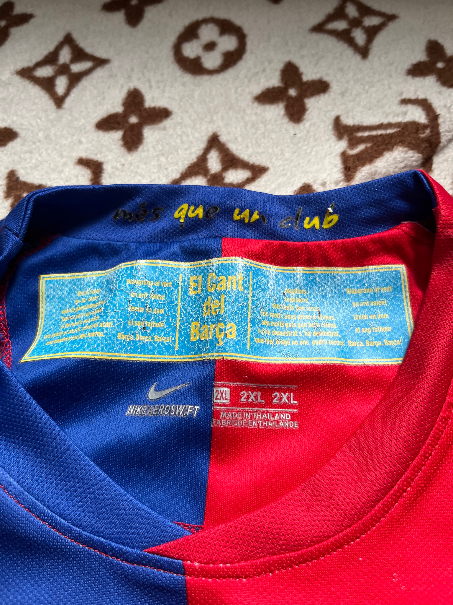 Nike barcelona Футболка, миниатюра 3