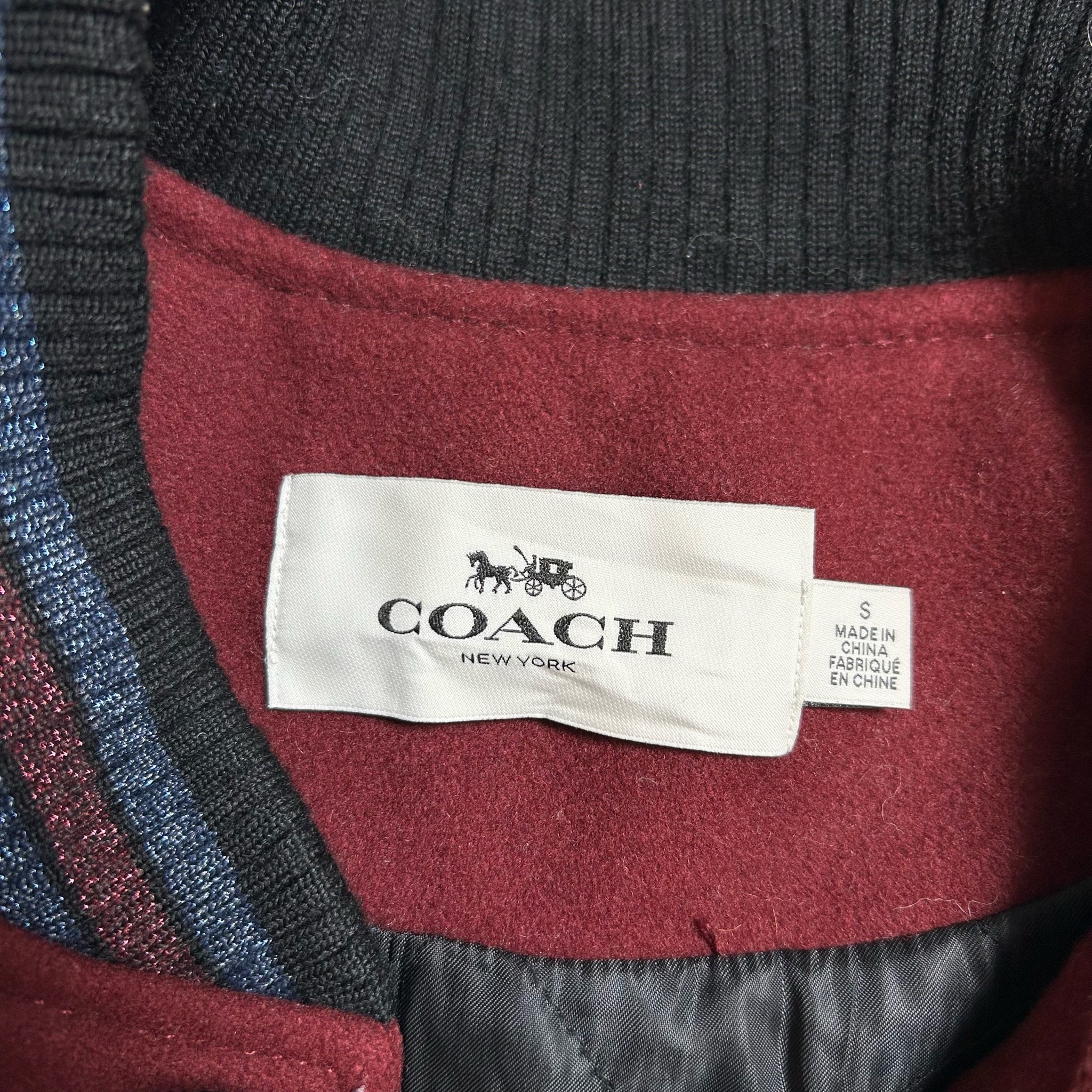 Coach Burgundy Varsity Boyfriend, миниатюра 3
