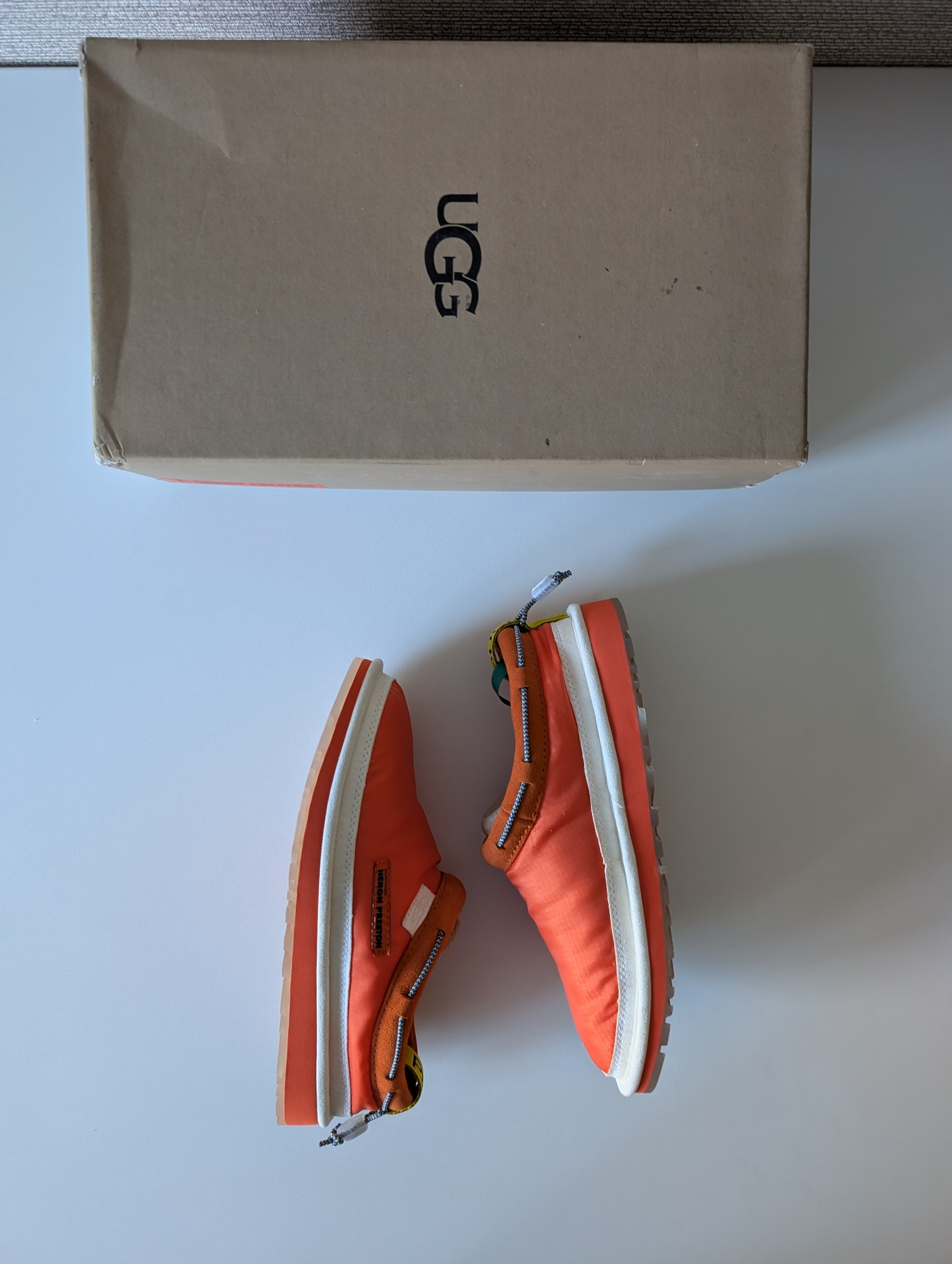 UGG x Heron Preston Tasman Orange Mule, миниатюра 8