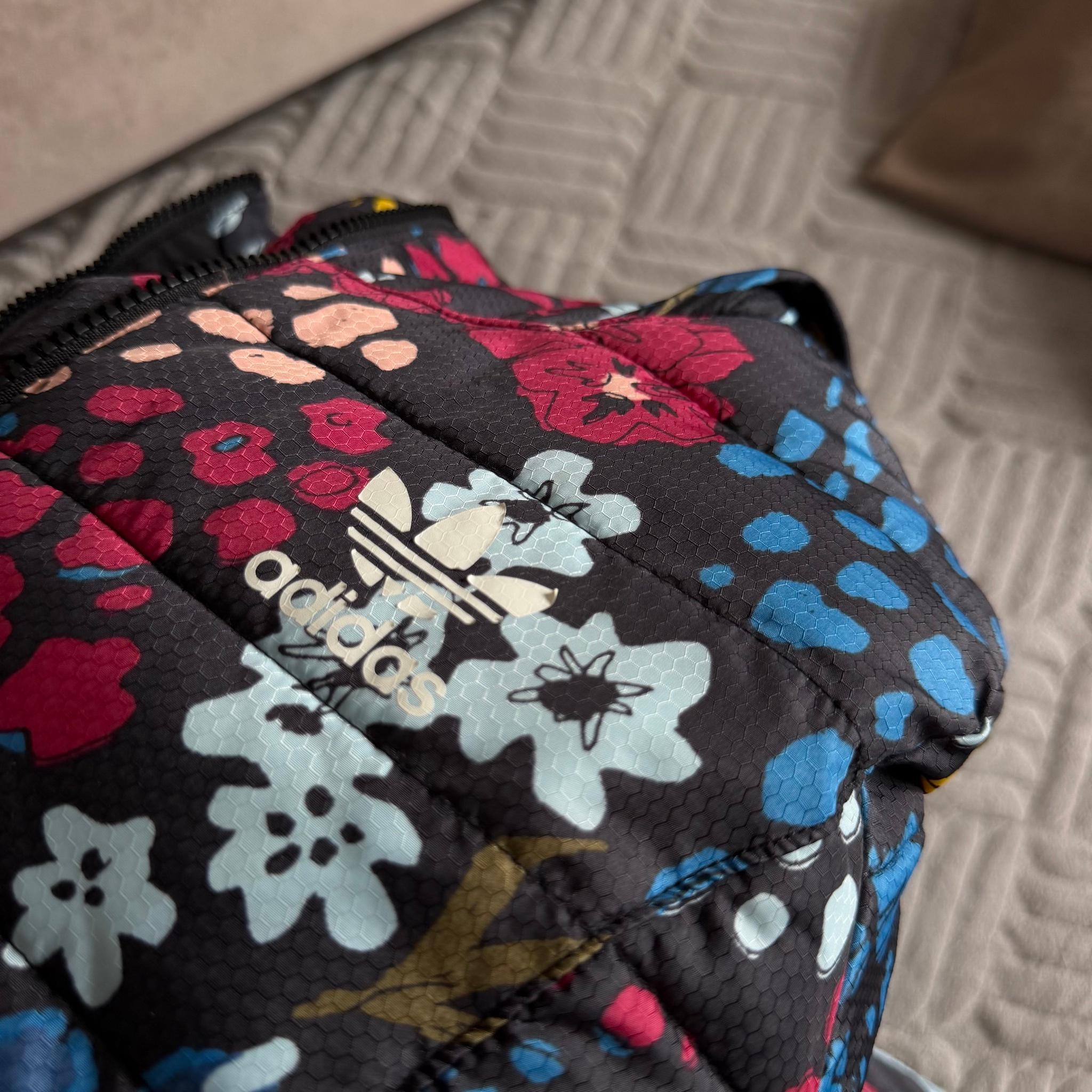 Adidas Jacket Flowers y2k bimbo, миниатюра 8