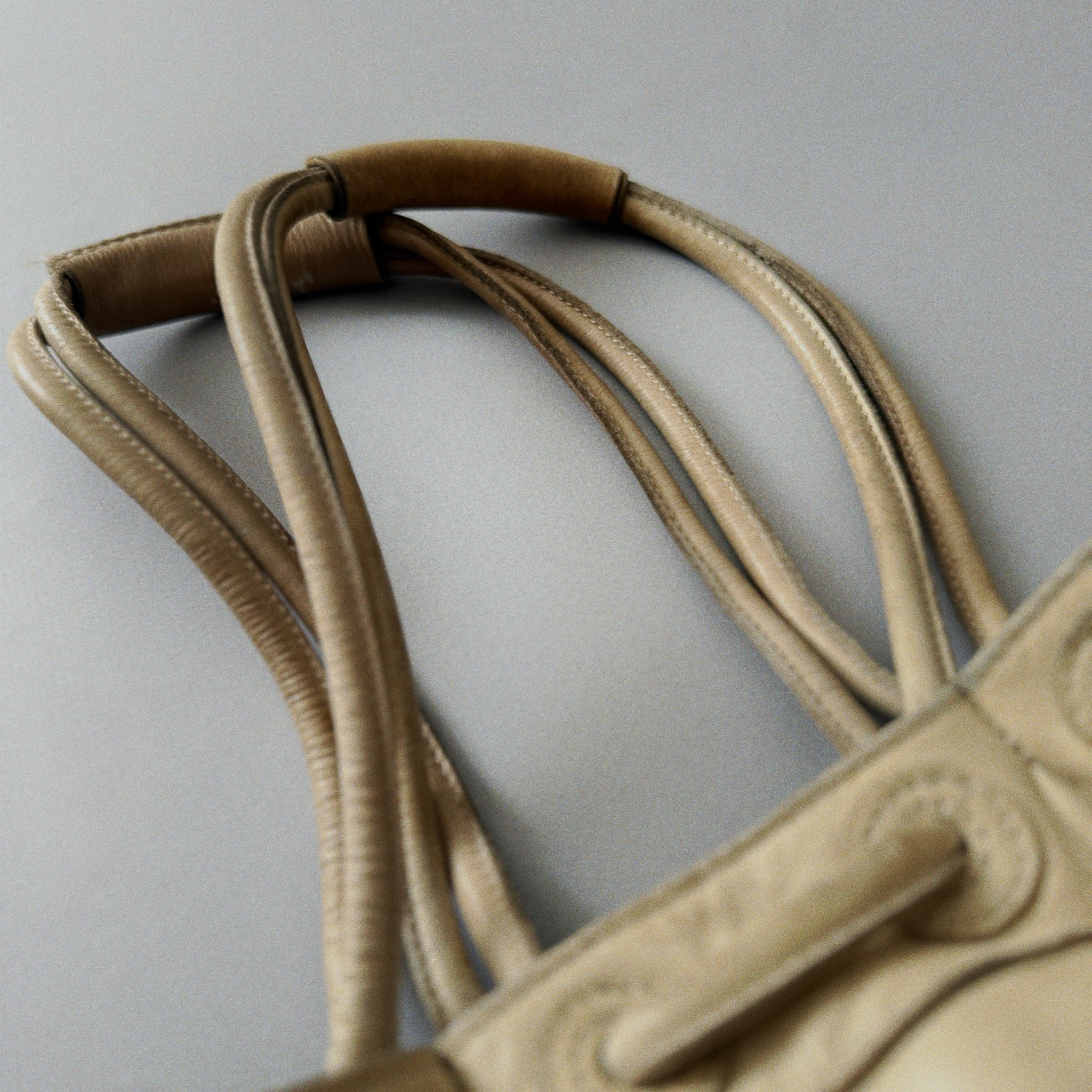 Diesel 2000s Vintage Archival Leather Distressed / Washed Hand Bag, миниатюра 9