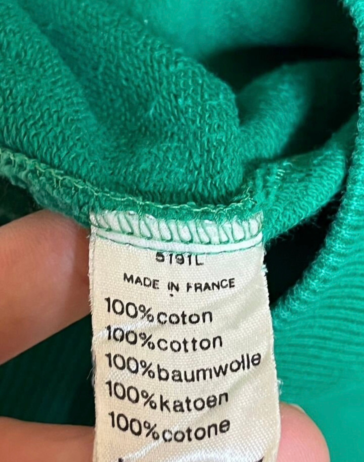 Lacoste Свитшот  Vintage France, миниатюра 5