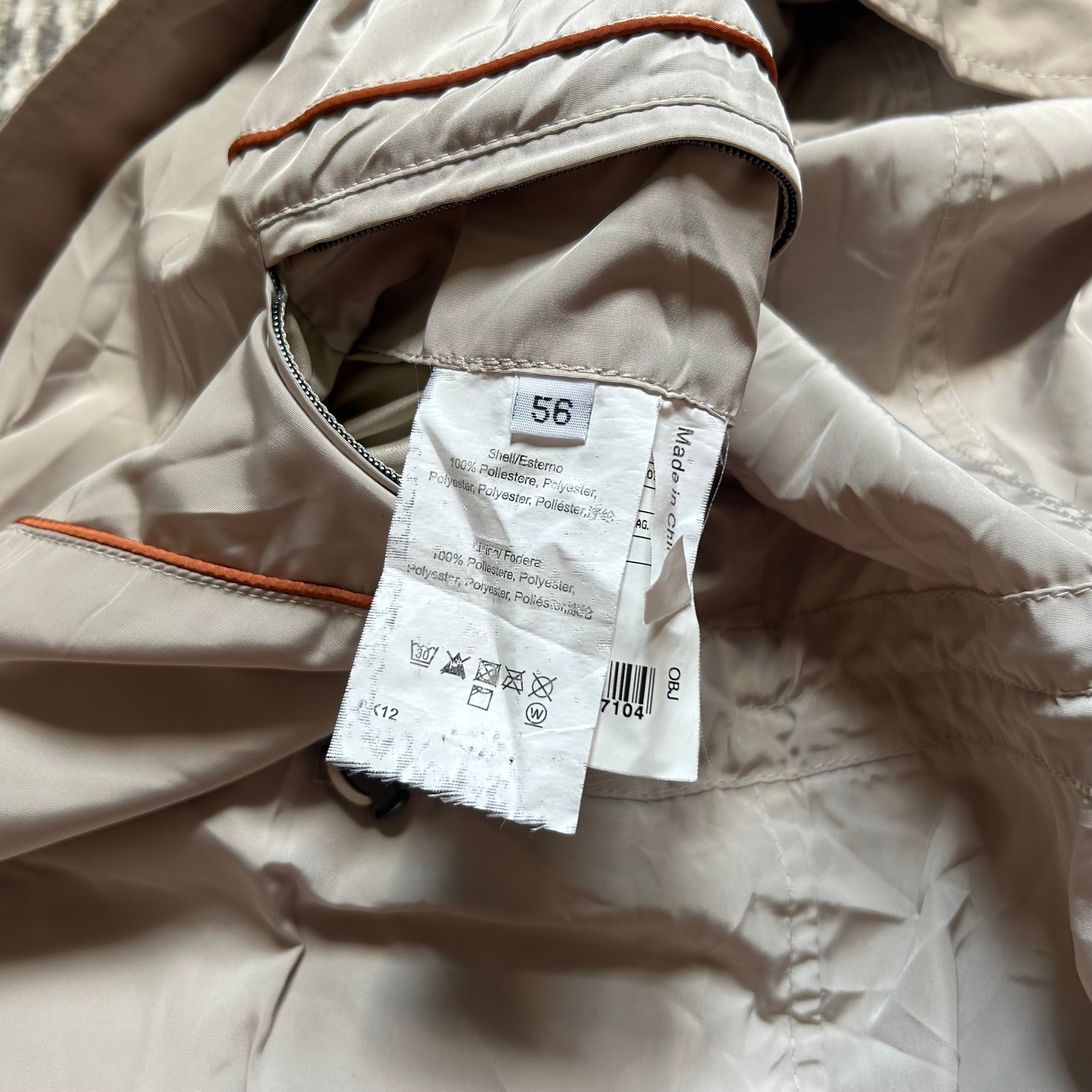 Corneliani Vintage Old Money Windbreaker Waterproof Jacket, миниатюра 8