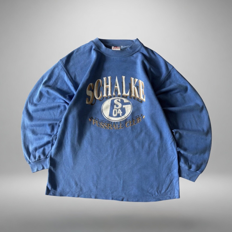 Universal Athletics 2000s Vintage FC Schalke 04 Long Sleeve Shirt, миниатюра 1