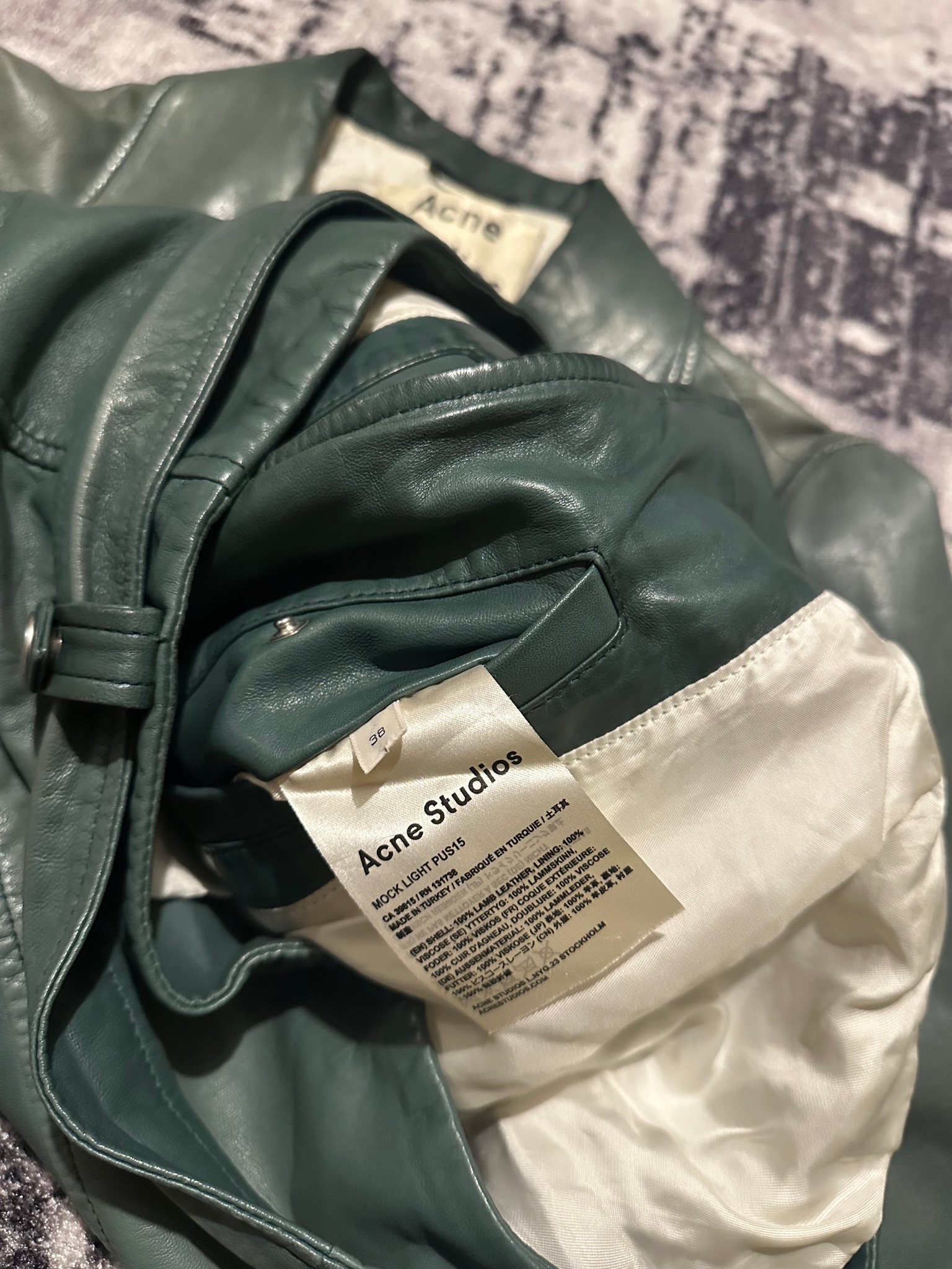 Acne Studios Mock Light SS15 Archive Pattern, миниатюра 8