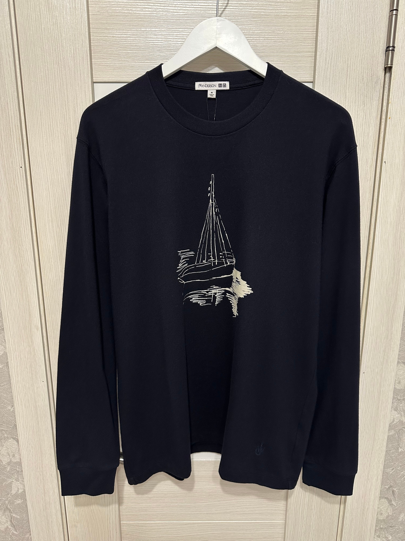 Uniqlo x JW Anderson Sailboat Graphic Long Sleeve, миниатюра 1